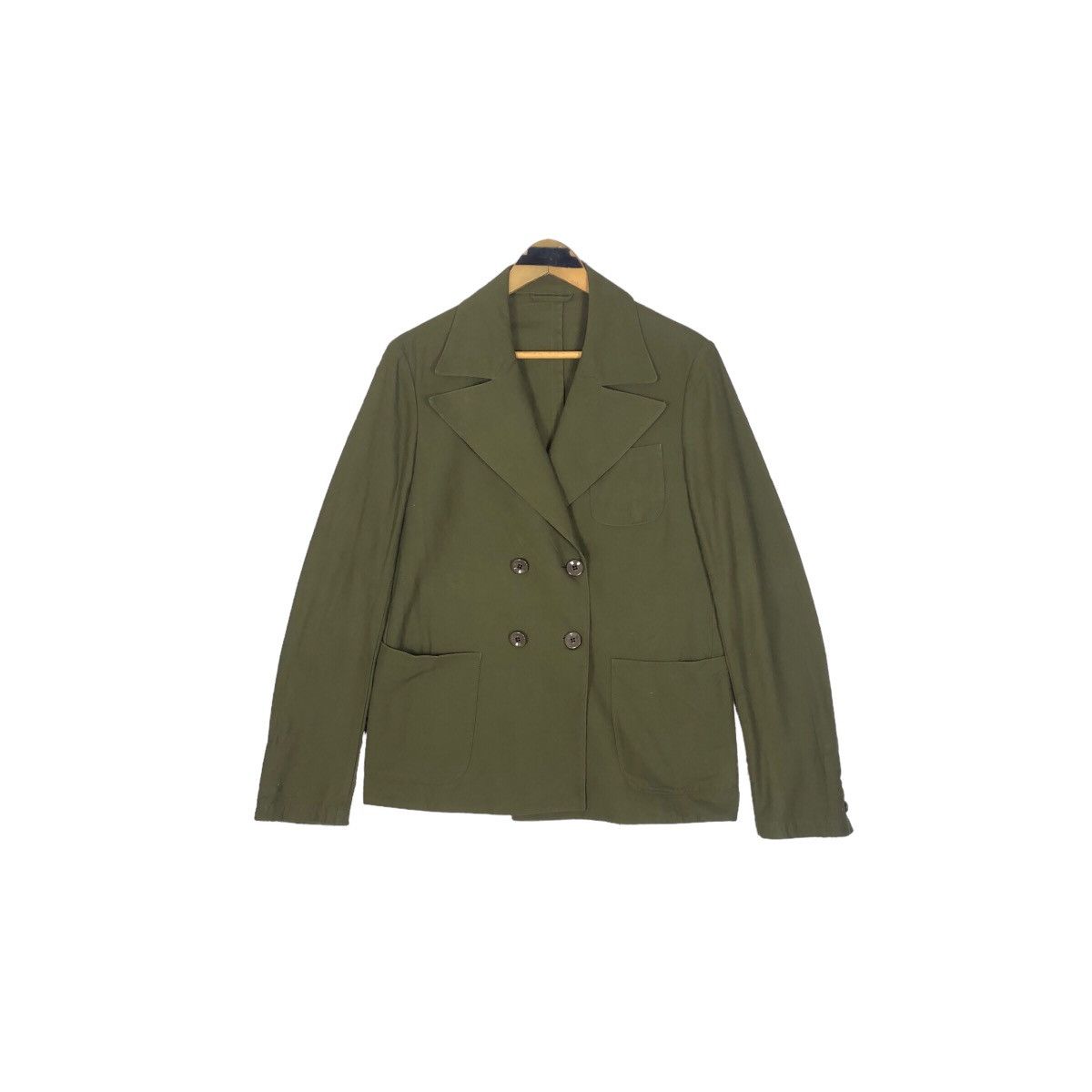Japanese Brand × Lad Musician × Vintage Vintage Lad Musician Double Breasted Wide Lapel Light Jacket Size M / US 6-8 / IT 42-44 - 2 Thumbnail