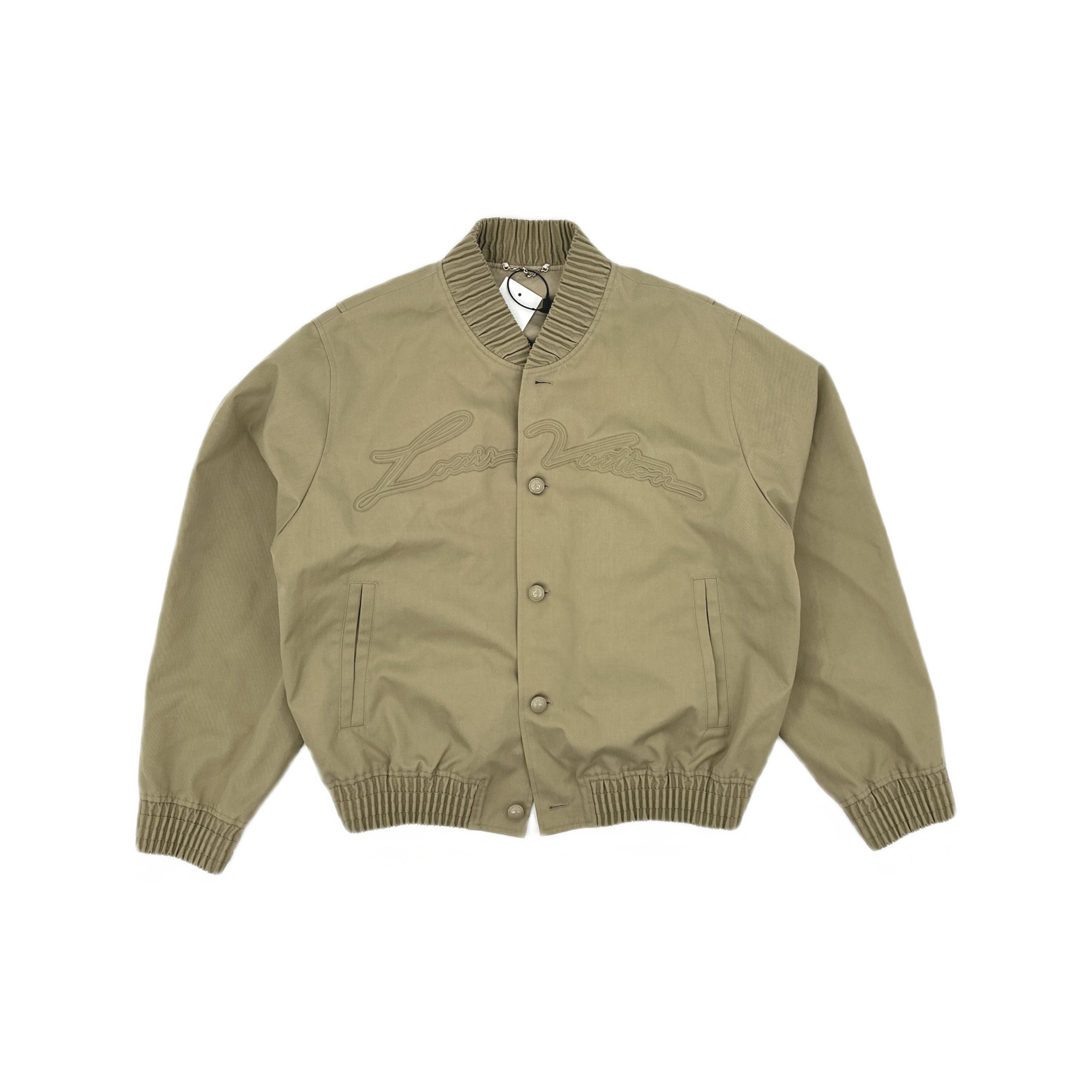 Louis Vuitton Louis Vuitton Embroidered Logo Bomber Jacket 52 Size US L / EU 52-54 / 3 - 1 Thumbnail