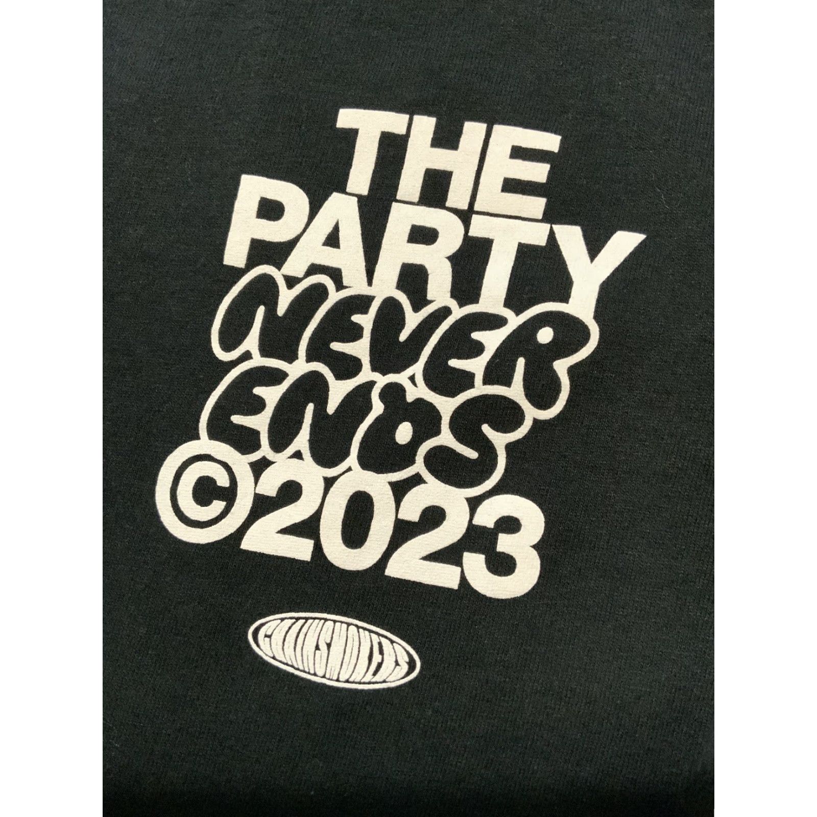Vintage The Chainsmokers The Party Never Ends 2023 Official Merch Band L/S T-Shirt Sz. S Men Black Shirt Size US S / EU 44-46 / 1 - 5 Thumbnail