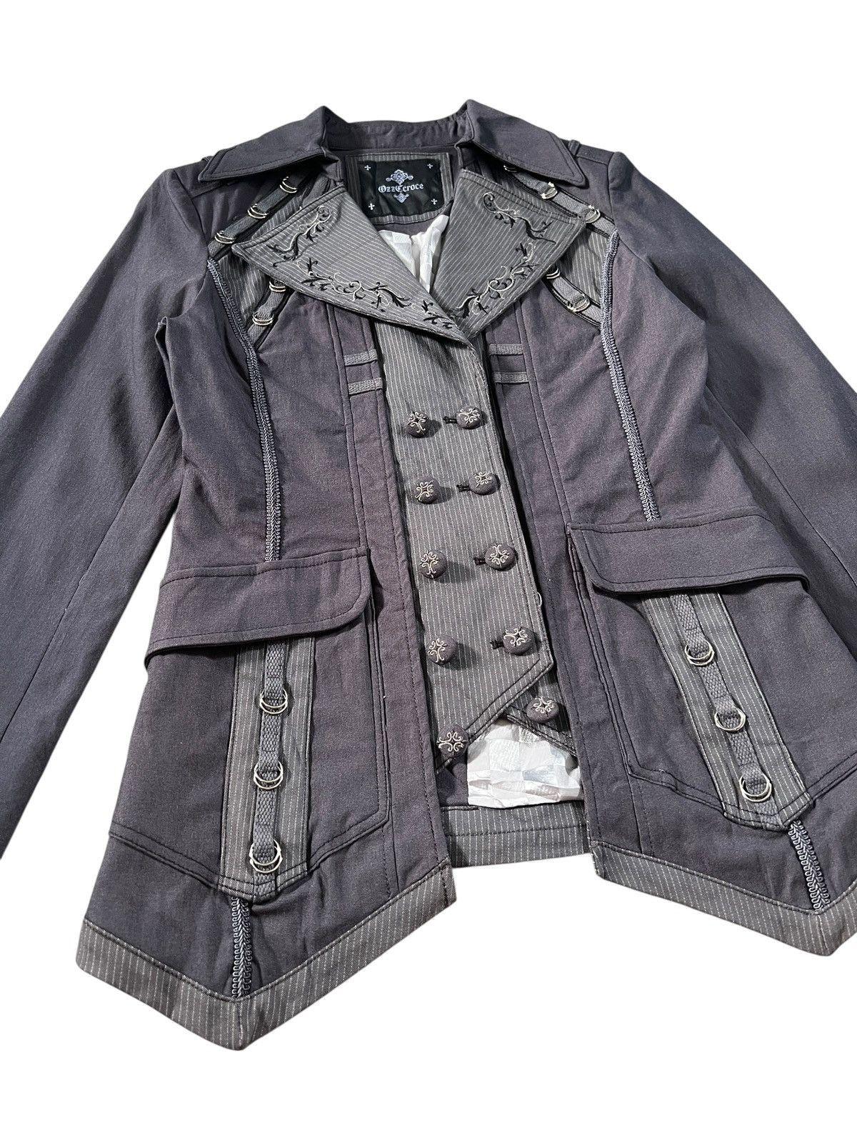 Seditionaries 2000s Ozz Croce Napoleon Gothic Jacket Size S / US 4 / IT 40 - 5 Thumbnail