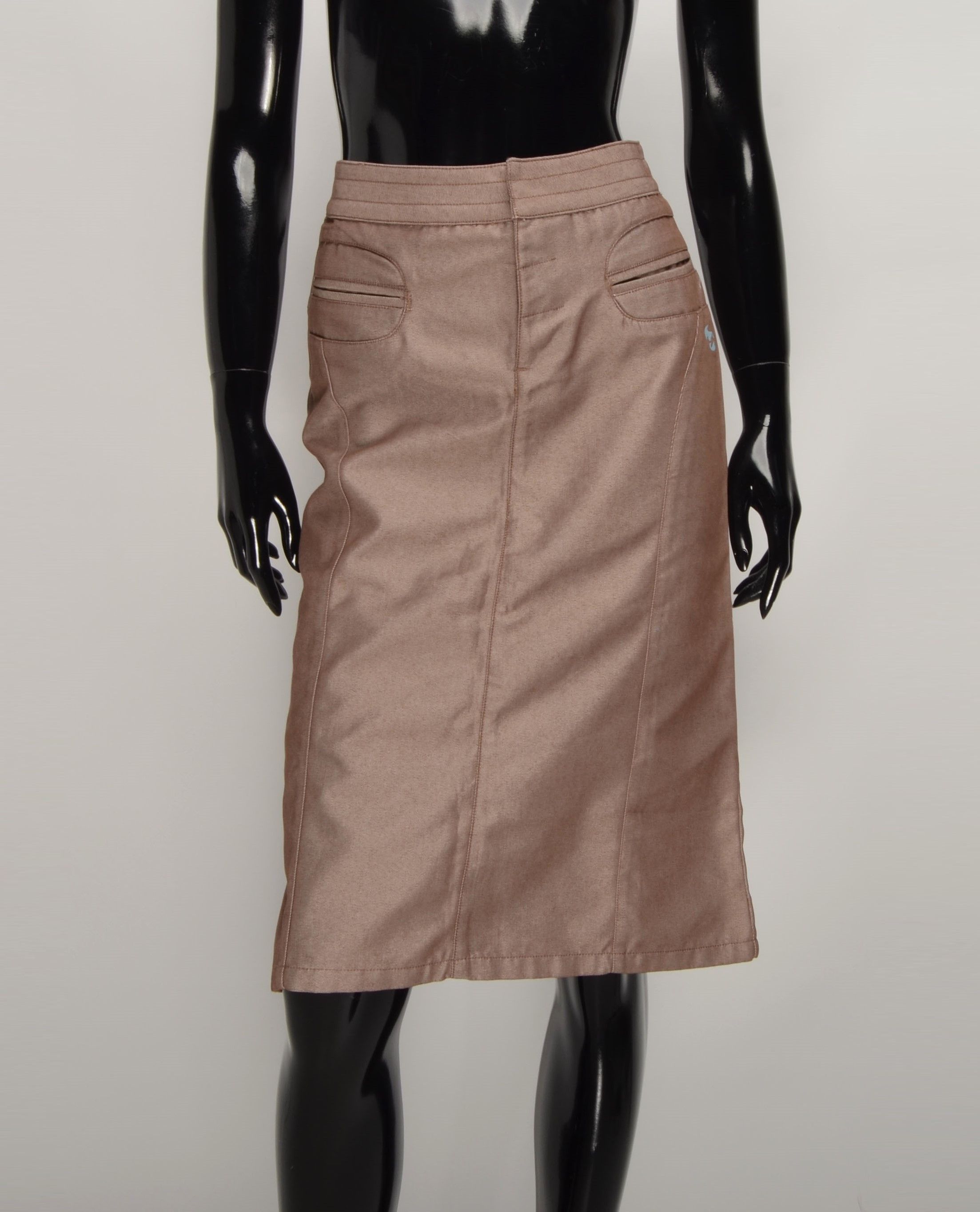 Billabong Billabong Vintage Y2K Kidcore Light Brown A-line Skirt Size 26" / US 2 / IT 38 - 1 Thumbnail