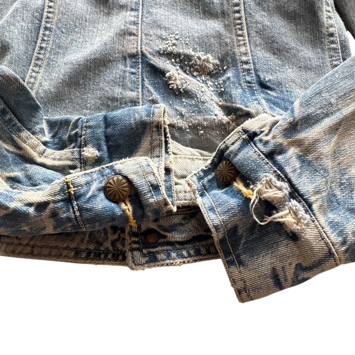 Helmut Lang × If Six Was Nine × Tornado Mart TORNADOMART JAPAN DISTRESSED WASHED DENIM Size S / US 4 / IT 40 - 8 Thumbnail