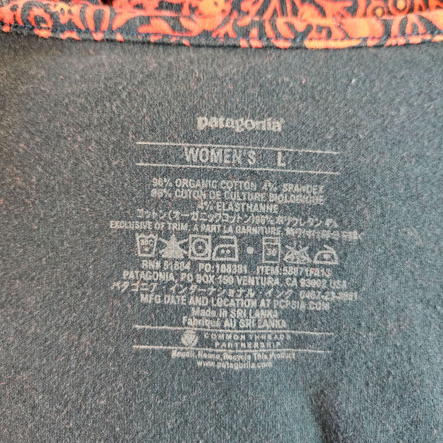 Patagonia Patagonia Womens Margot Dress L Floral 3/4 Sleeve Organic Cotton Pink Teal Blue Knee Length Womens Matted? Size L / US 10 / IT 46 - 5 Thumbnail