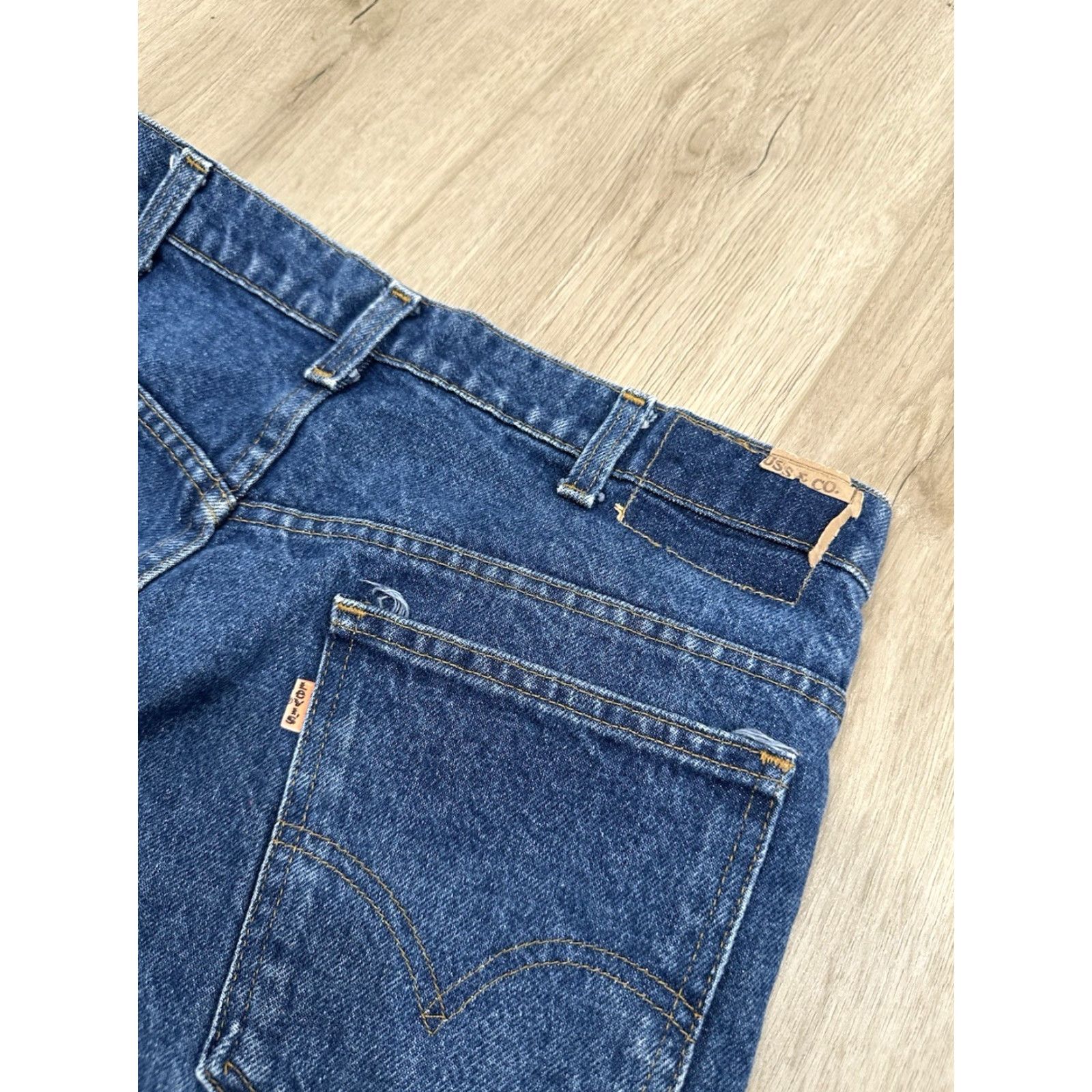 Levi's VINTAGE Levi's 517 Jeans 34x29 Denim USA 1990s 90s 1997 Y2K Rockabilly Grunge Hip Hop Mens Jeans Size US 34 / EU 50 - 5 Thumbnail