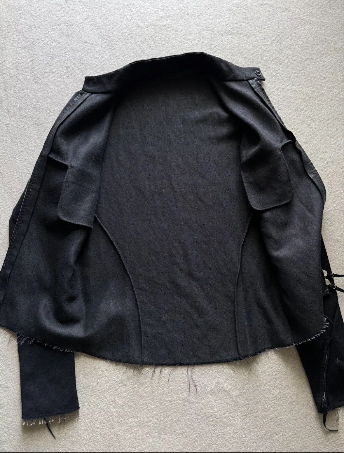 Other Ma+ by Maurizio Amadei Aviator Cross Jacket black Size 52 Size US L / EU 52-54 / 3 - 5 Thumbnail