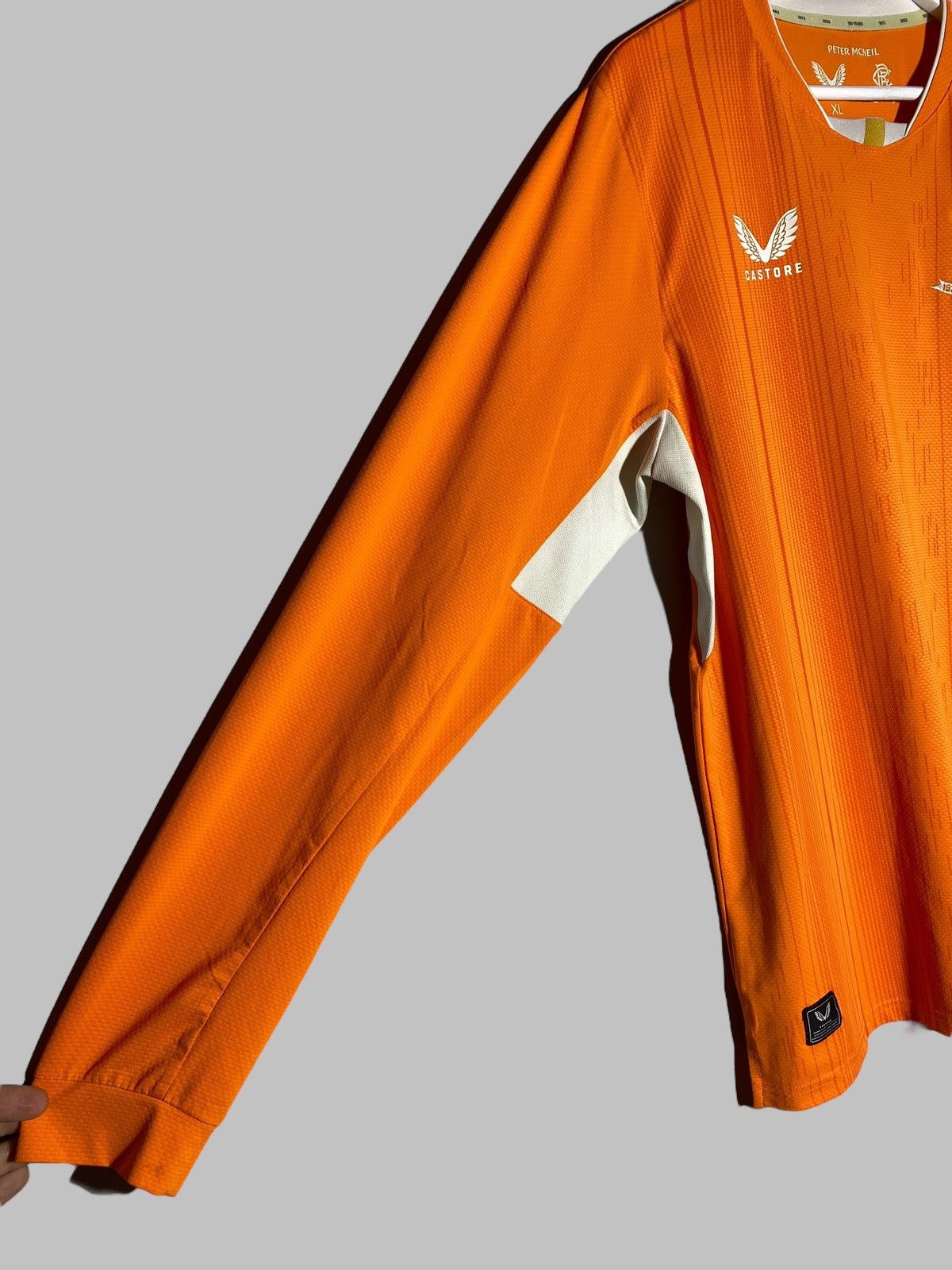 Other Rangers FC 150 Years Orange Jersey Castore Long Sleeve Size US XL / EU 56 / 4 - 7 Thumbnail