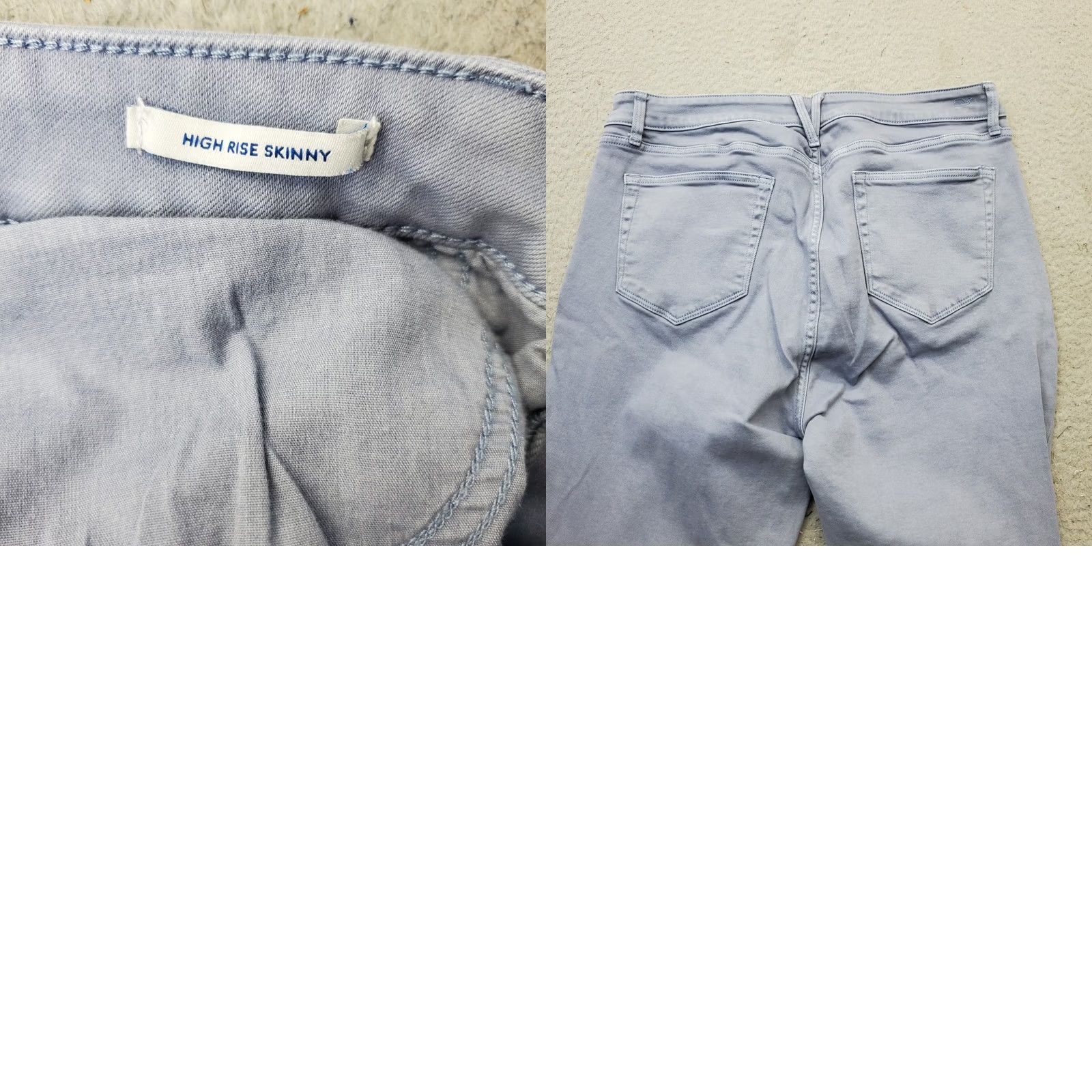 Vineyard Vines Vineyard Vines High Rise Skinny Jeans Womens Size 32 Gray Denim 5-Pocket Design Size 24" / US 00 / IT 34 - 8 Thumbnail
