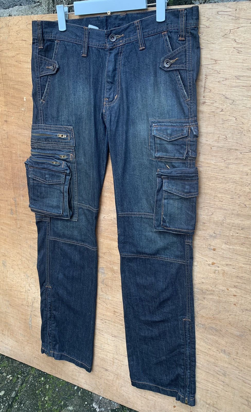 Japanese Brand 🔥🔥 abx Multipocket Tactical Denim Pants Size US 33 - 4 Thumbnail