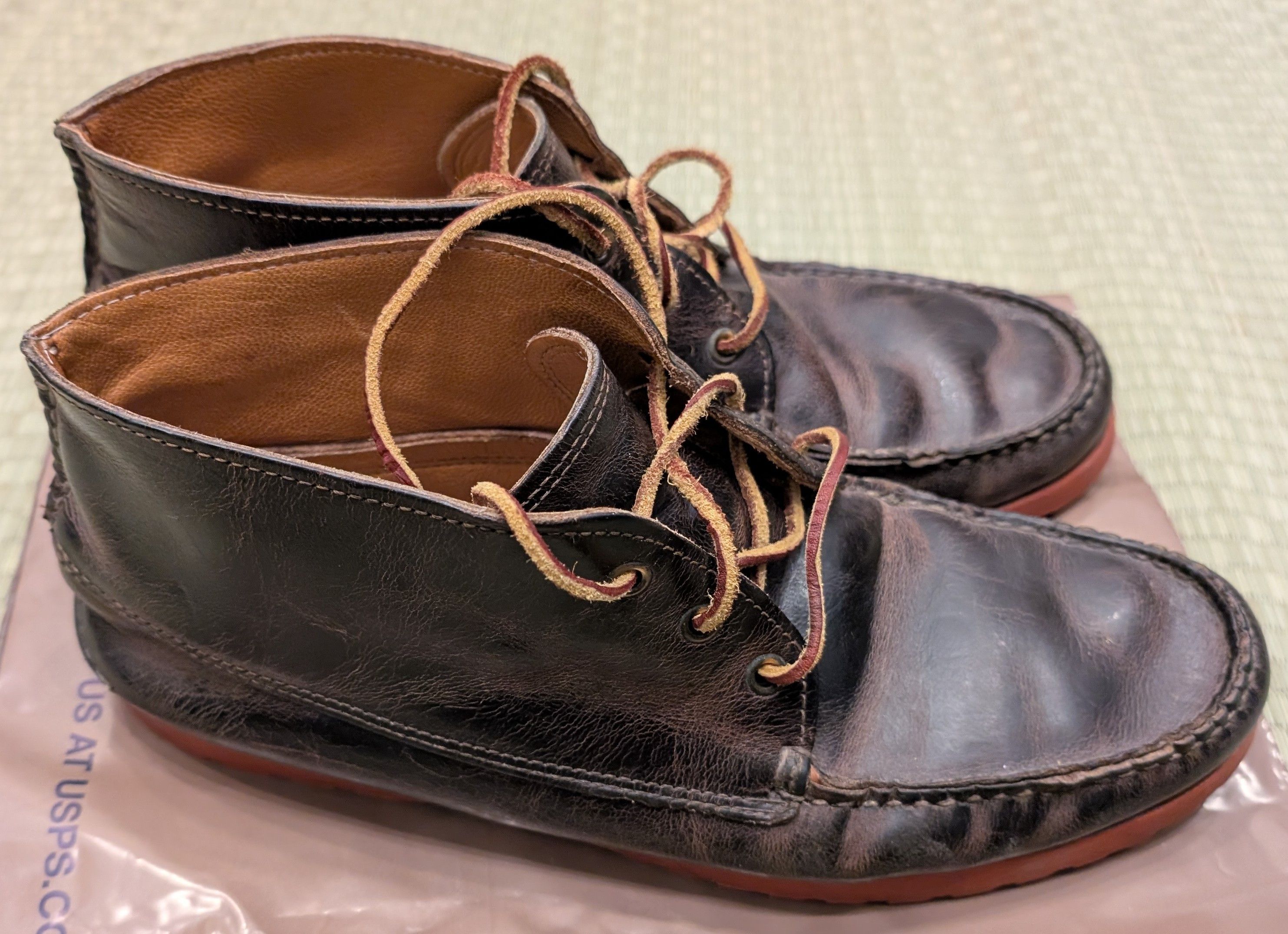 Quoddy Quoddy Kennebec Chromexcel Leather Chukka Boot Made in Maine Size US 12 / EU 45 - 2 Thumbnail