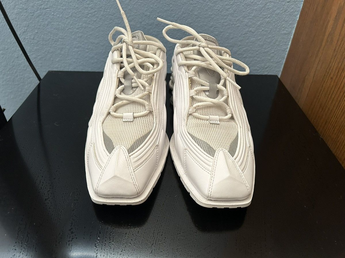 Martine Rose × Nike Nike shox x martine rose all white color Size US 9.5 / EU 42-43 - 5 Thumbnail