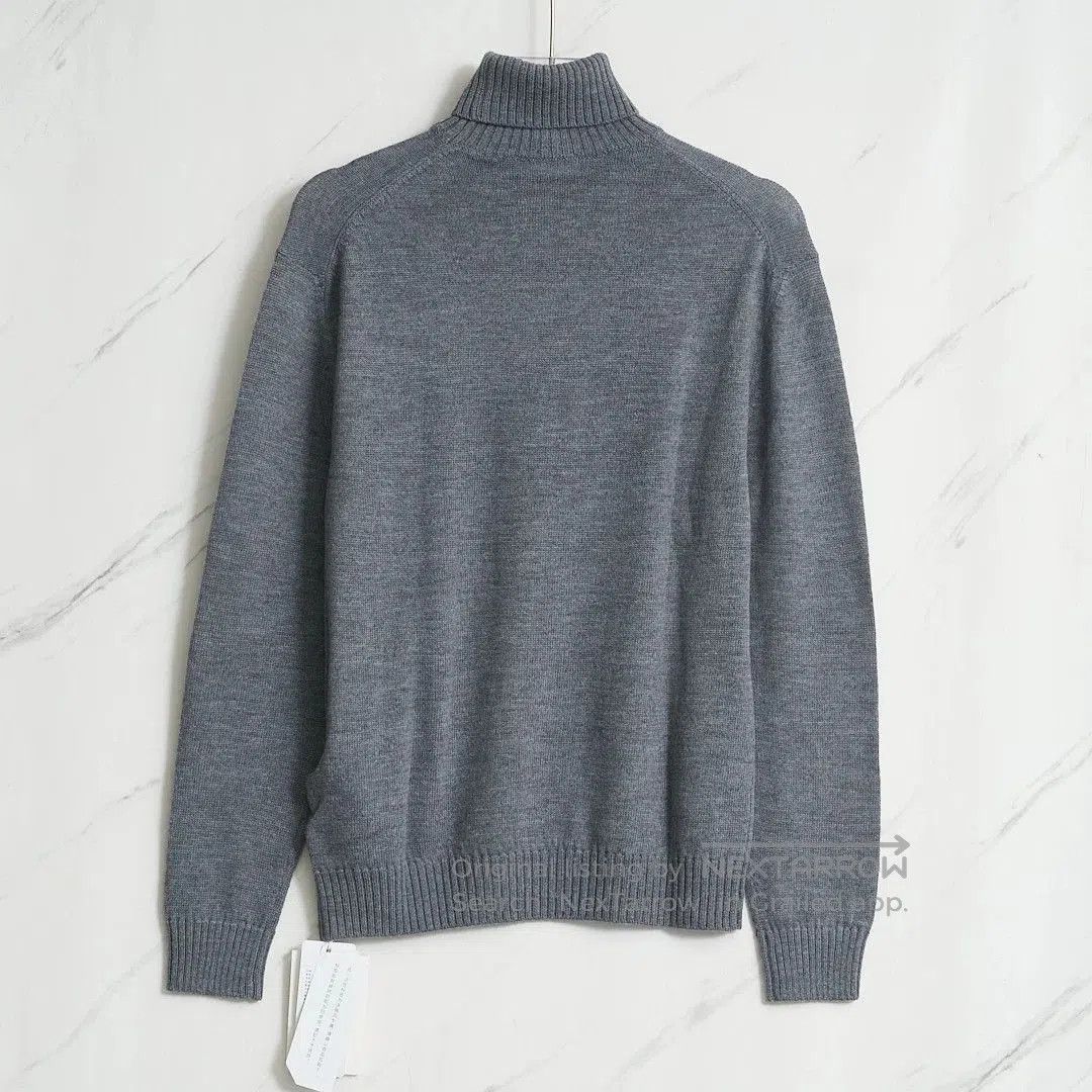 Jil Sander Jil Sander Men's Embroidered Turtleneck. Size US M / EU 48-50 / 2 - 5 Thumbnail