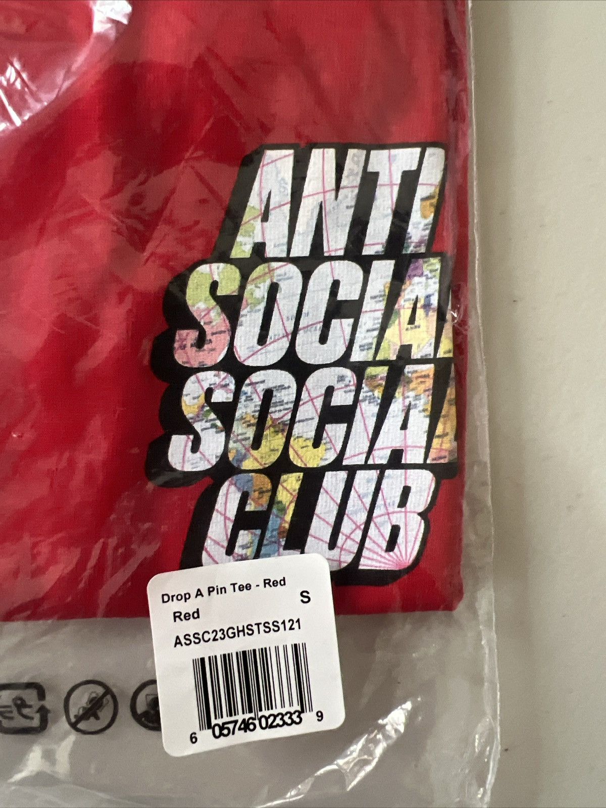 Anti Social Social Club Anti Social Social Club Drop A Pin Tee Size US S / EU 44-46 / 1 - 2 Thumbnail