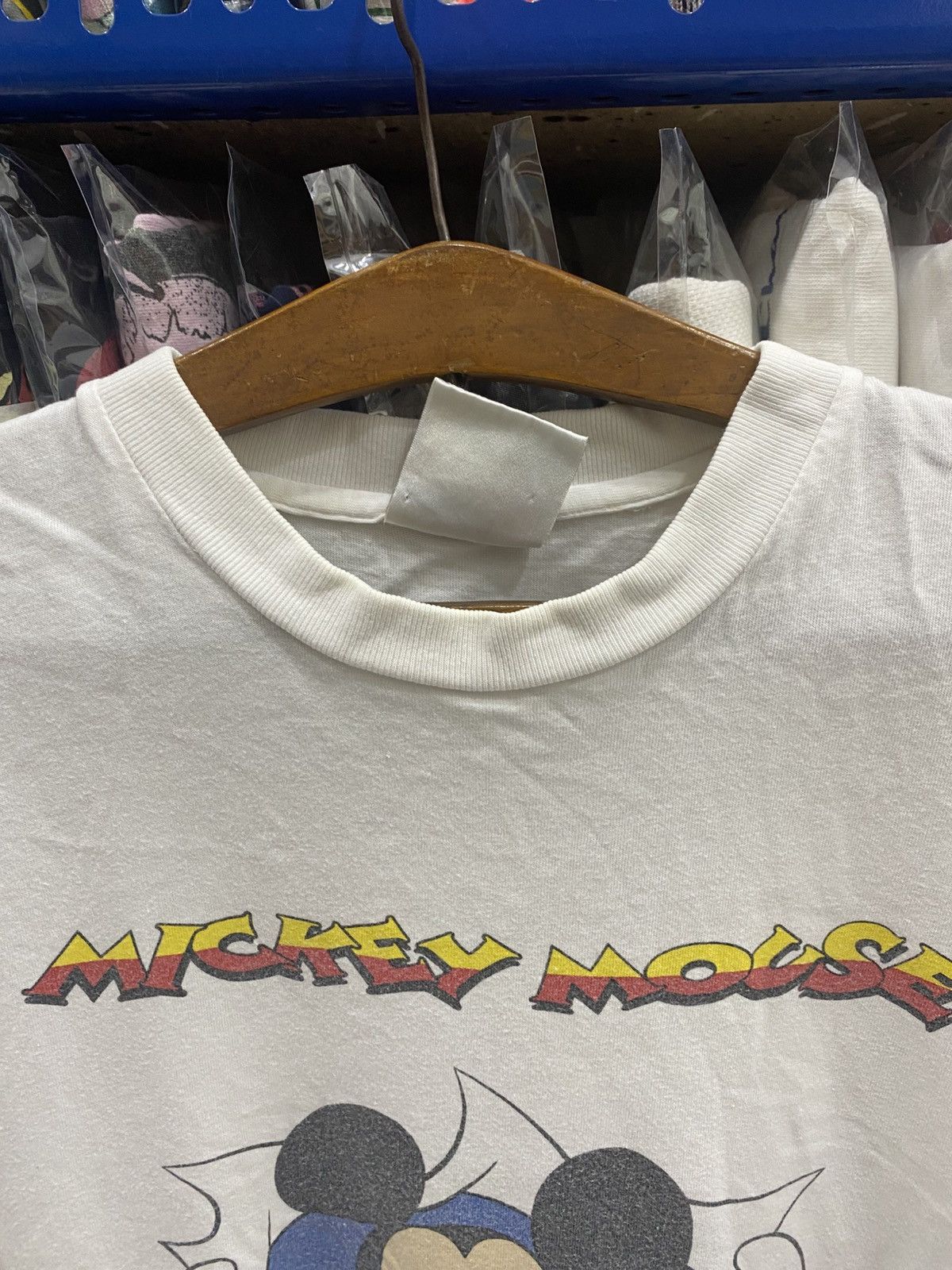 Disney VINTAGE MICKEY MOUSE TSHIRT Size US L / EU 52-54 / 3 - 4 Thumbnail