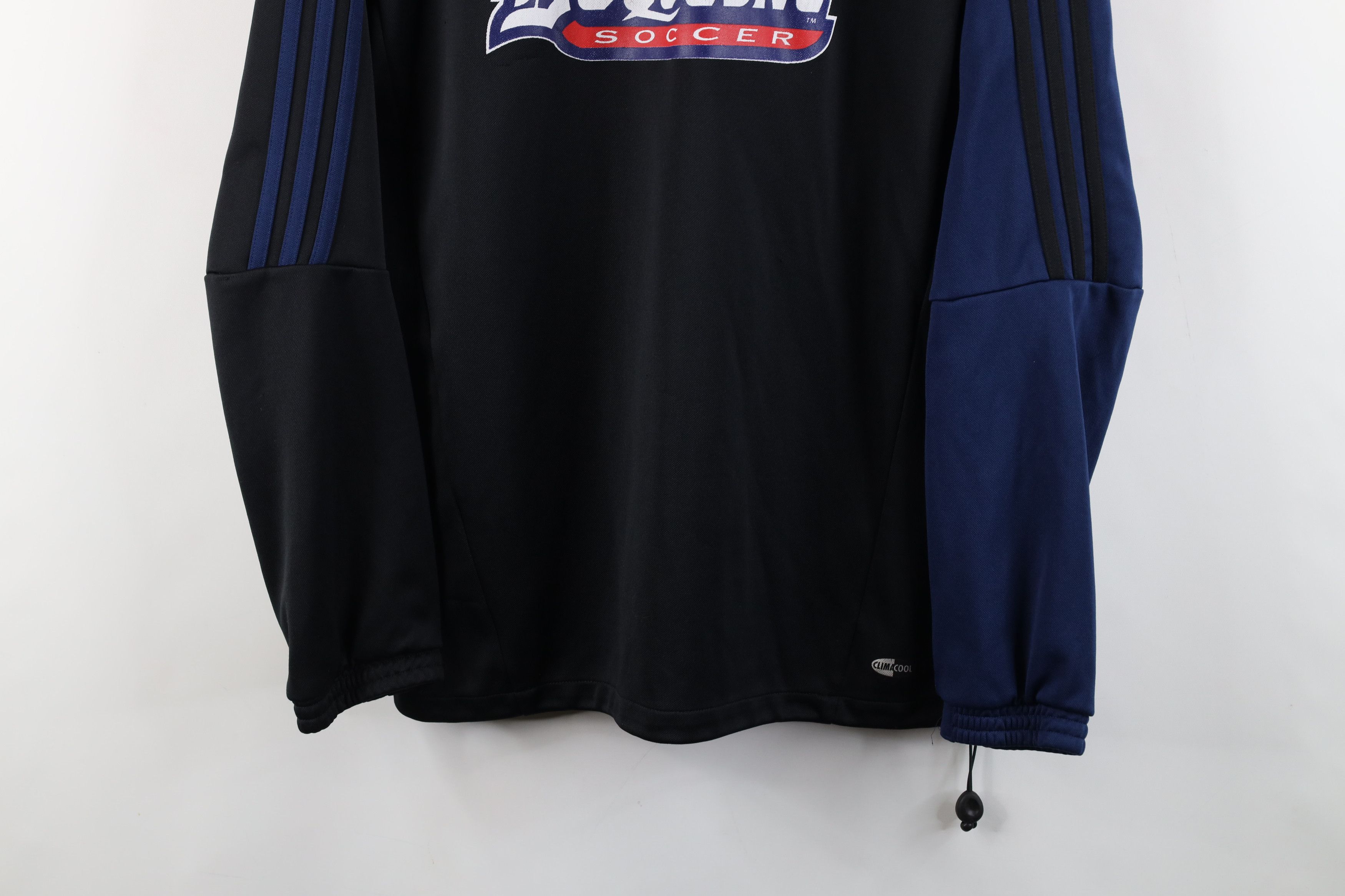 Adidas × Vintage Adidas Duquesne University Soccer Half Zip Pullover Jacket Size US M / EU 48-50 / 2 - 3 Thumbnail