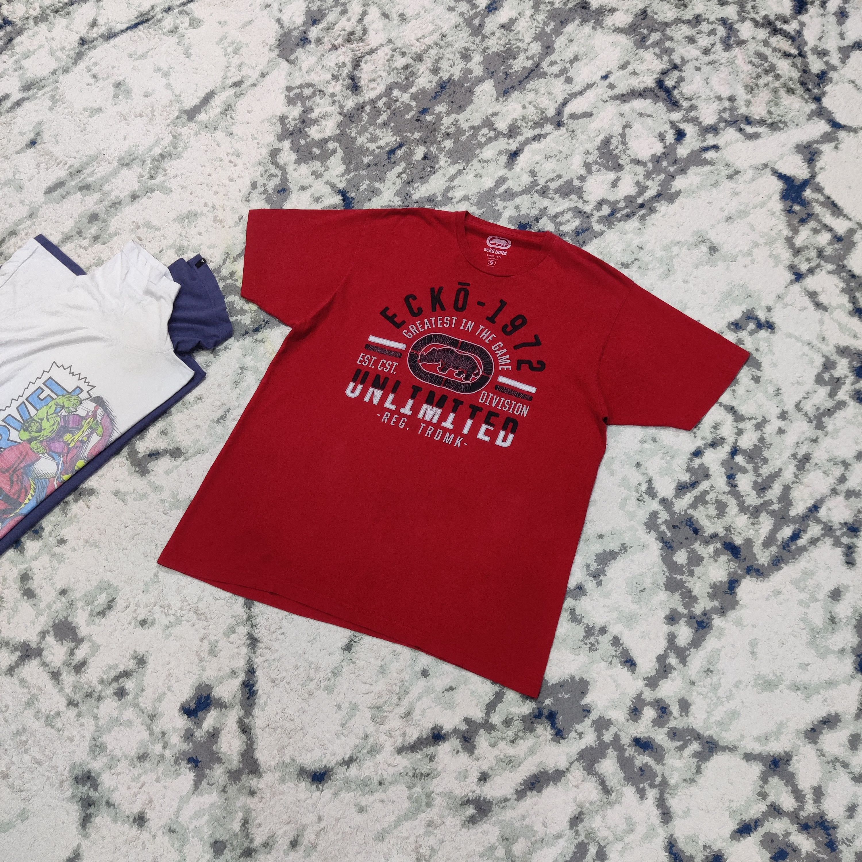 Ecko Unltd. × Vintage eckō unltd. 1972 Tee Size US XL / EU 56 / 4 - 1 Thumbnail