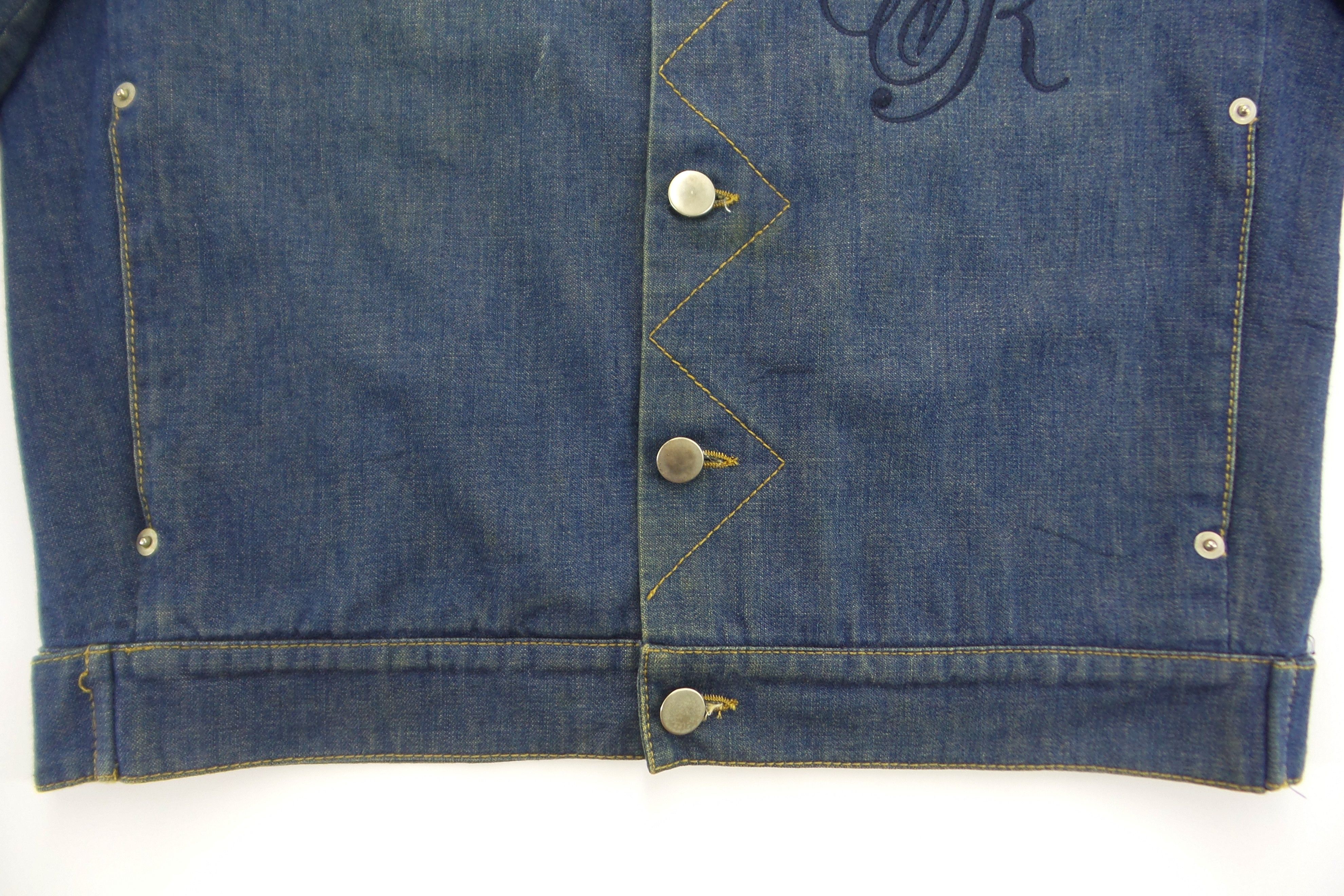 Viktor & Rolf Viktor & Rolf 'Monsieur' Western Design Denim Jackets Size XL / US 12-14 / IT 48-50 - 7 Thumbnail