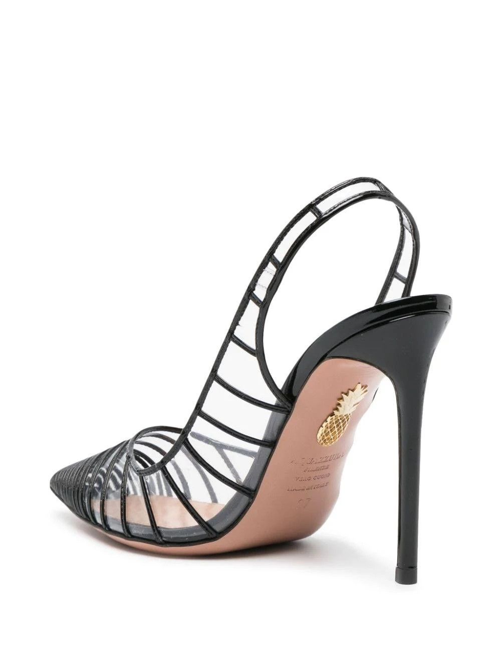 Aquazzura o1srvl11e1224 Pump in Black Size US 6 / IT 36 - 4 Thumbnail
