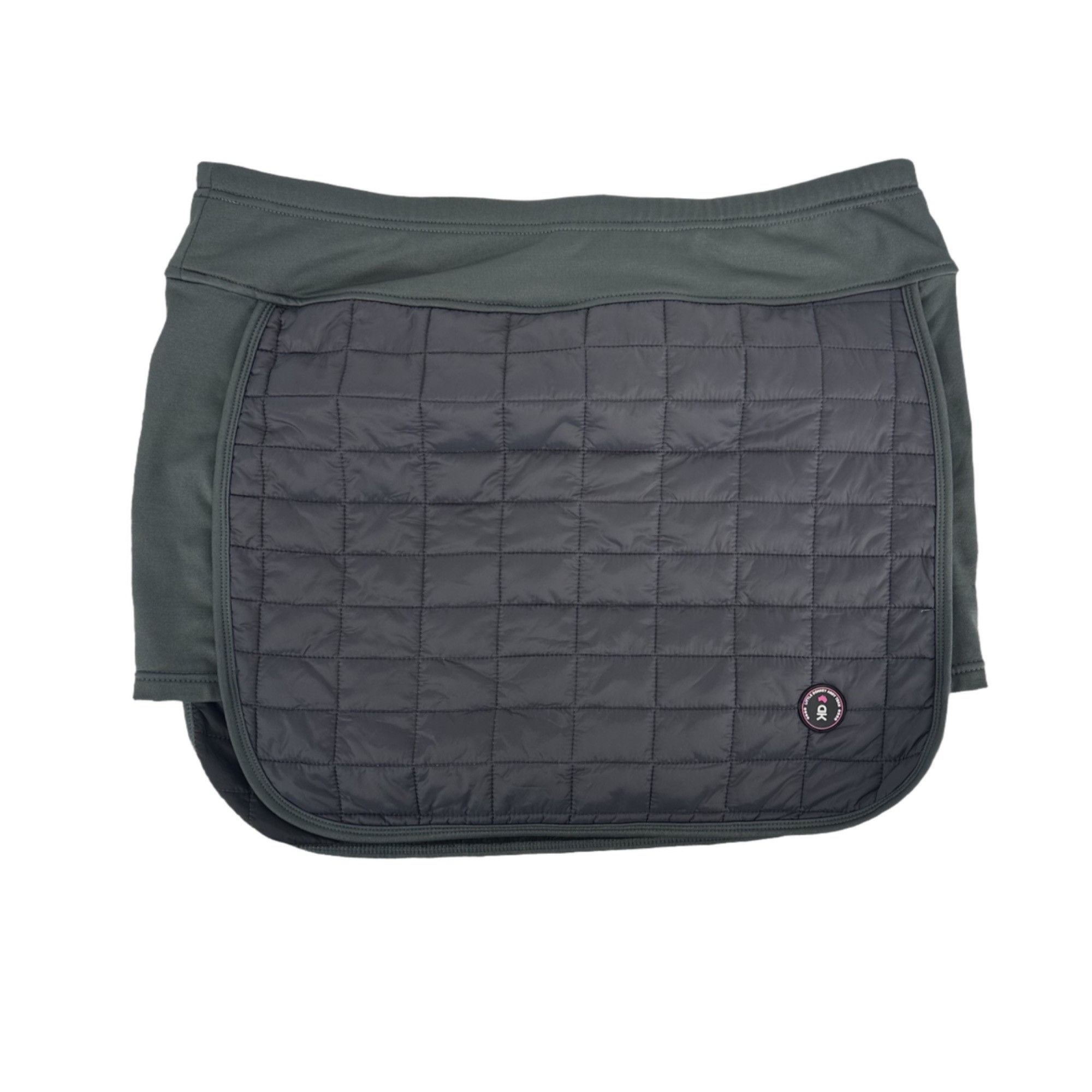 Other Little Donkey Andy Insulated Running Skirt - Gray/Green - XL Size 38" / US 16 / IT 52 - 2 Thumbnail