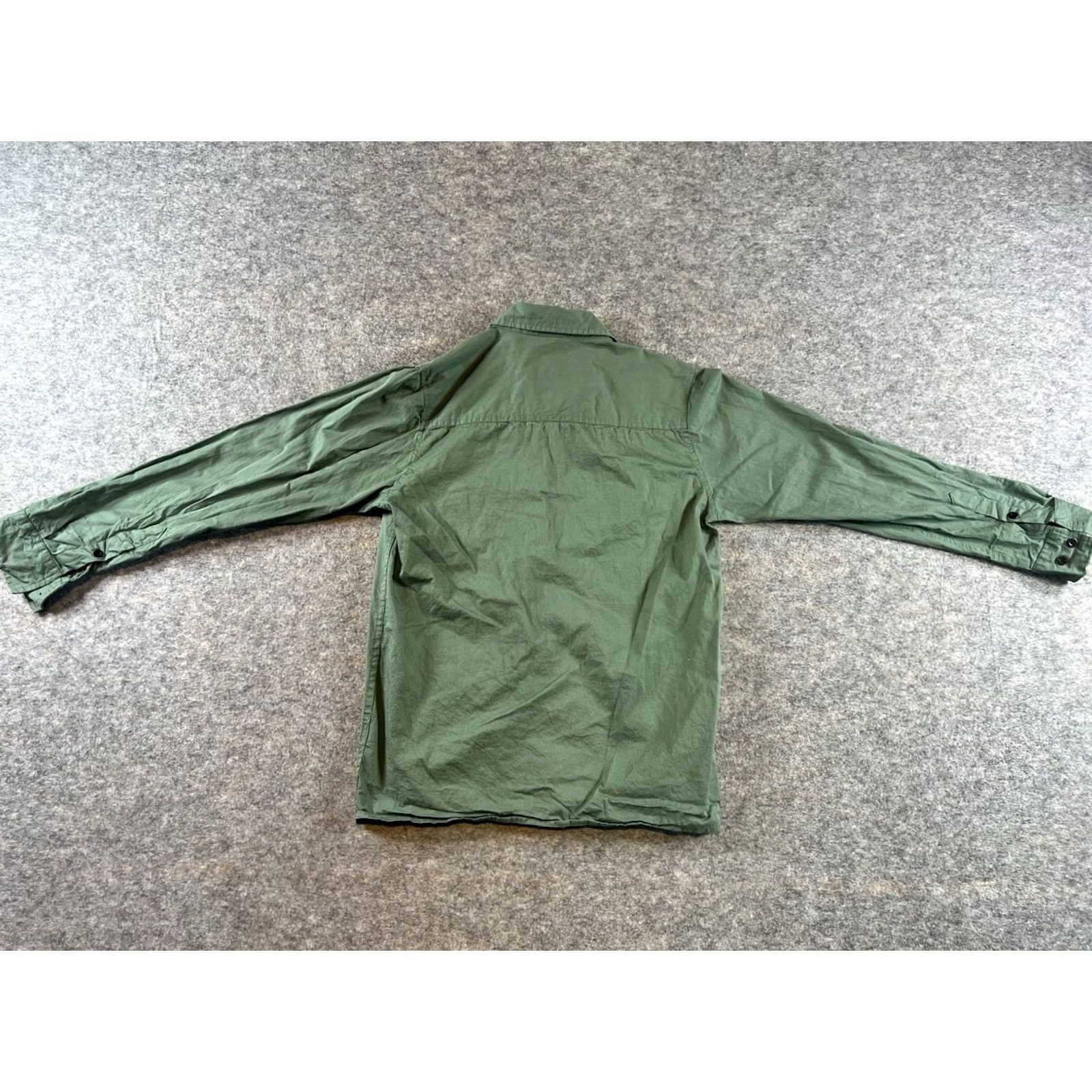 Vintage Friday The 13th Camp Crystal Lake Jason Work Shirt Vorhees | Size S | Green Cotton Twill Button-Up Shirt Mens Size US S / EU 44-46 / 1 - 6 Thumbnail
