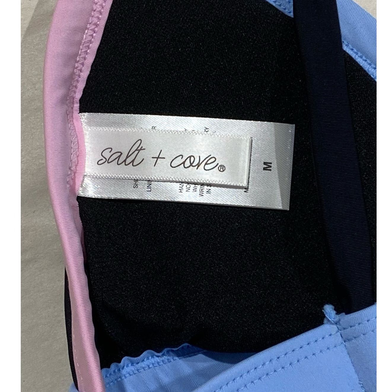 Other SALT + COVE Juniors' X-Back Triangle Bikini Top Black Medium Size M / US 6-8 / IT 42-44 - 6 Thumbnail