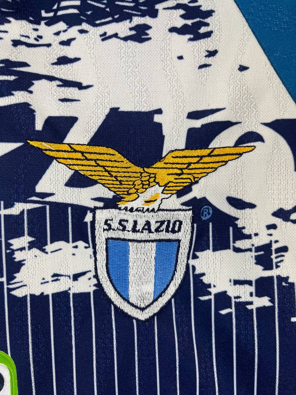 Umbro Lazio 1996-98 Home Umbro Vintage Football Soccer Jersey Sz M Size US M / EU 48-50 / 2 - 4 Thumbnail