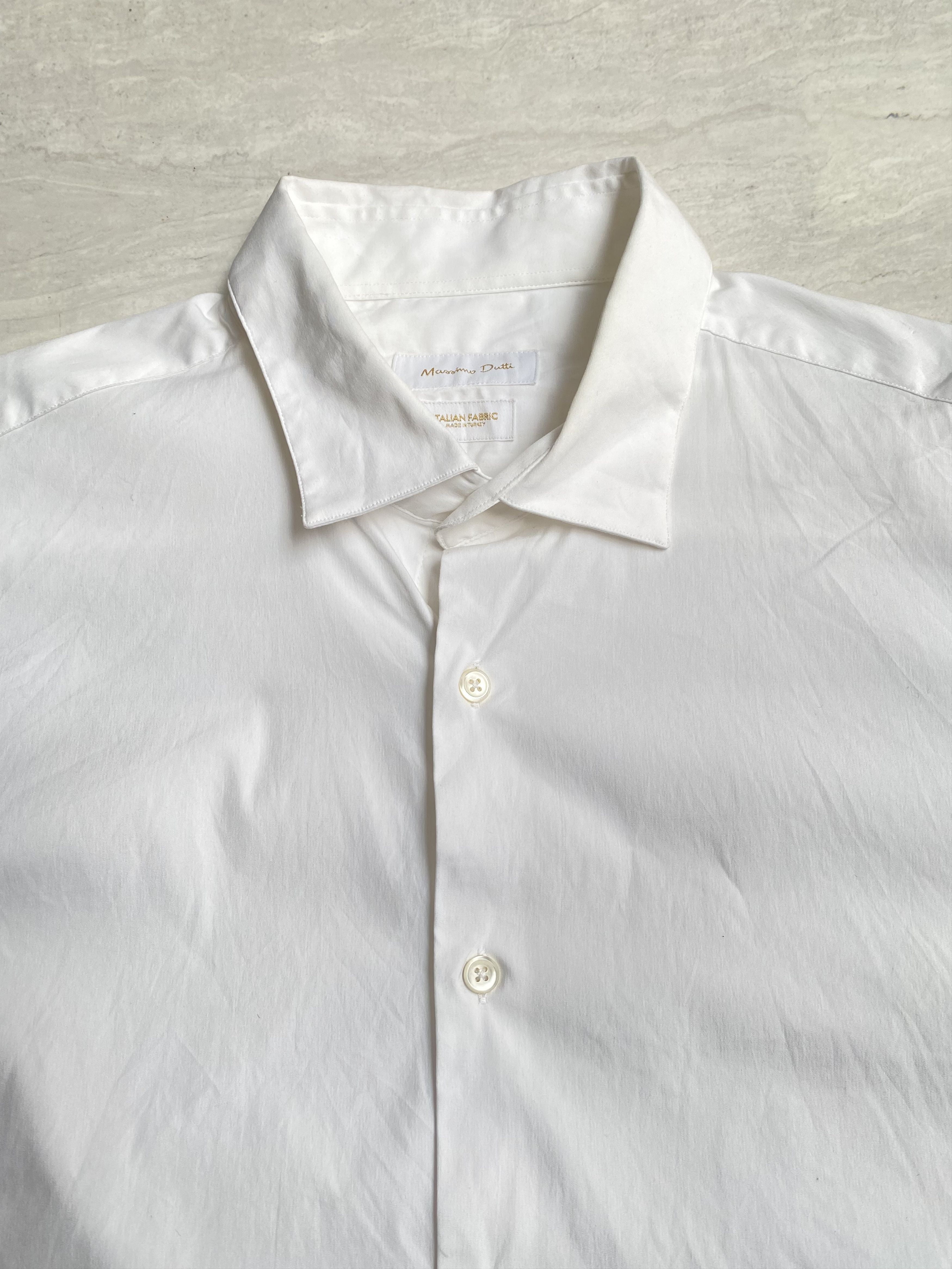 Mossimo MOSSIMO DUTTI White Shirt Size US L / EU 52-54 / 3 - 4 Thumbnail