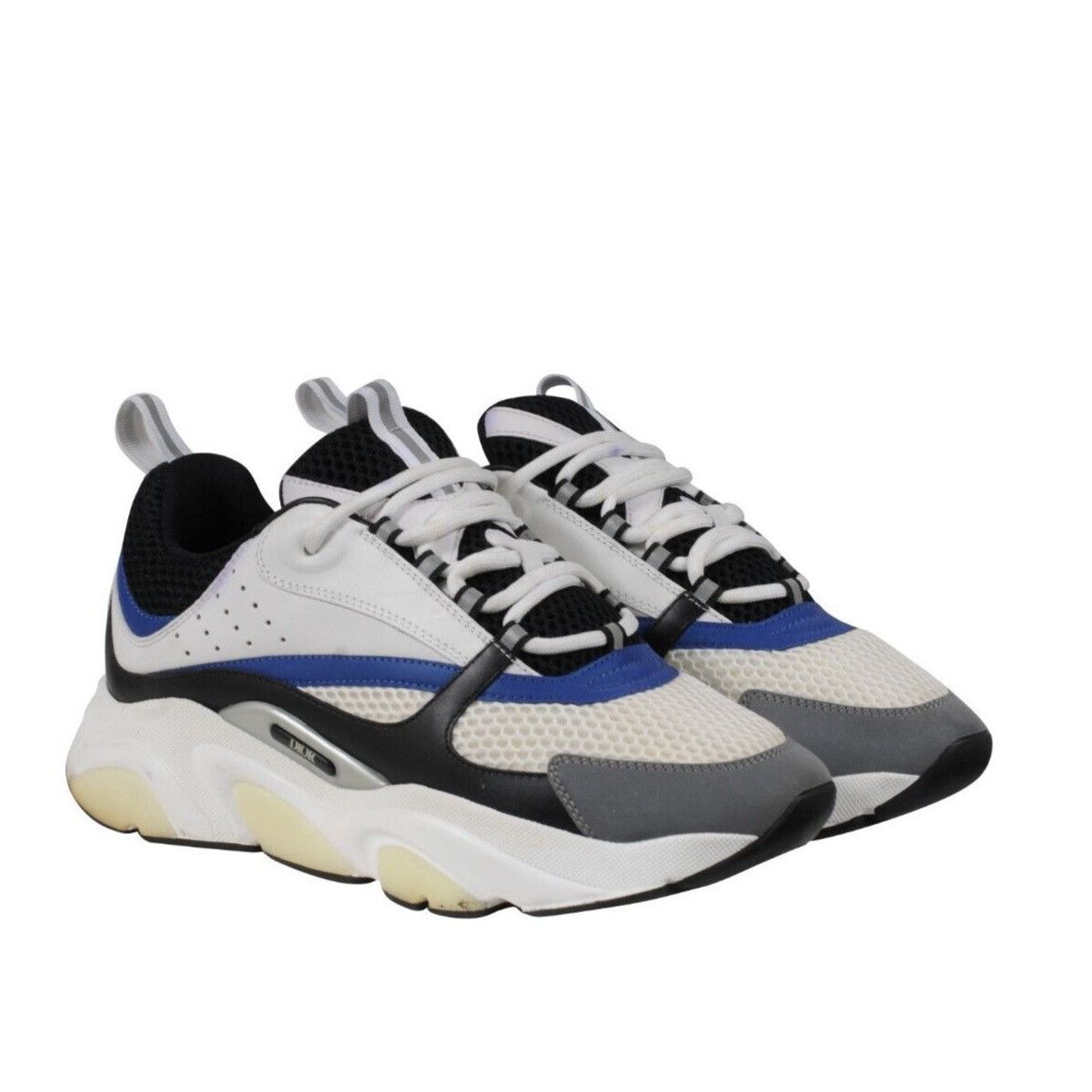 Dior B22 Sneakers White Blue Black Gray Chunky - 02094 B Size US 9 / EU 42 - 12 Thumbnail