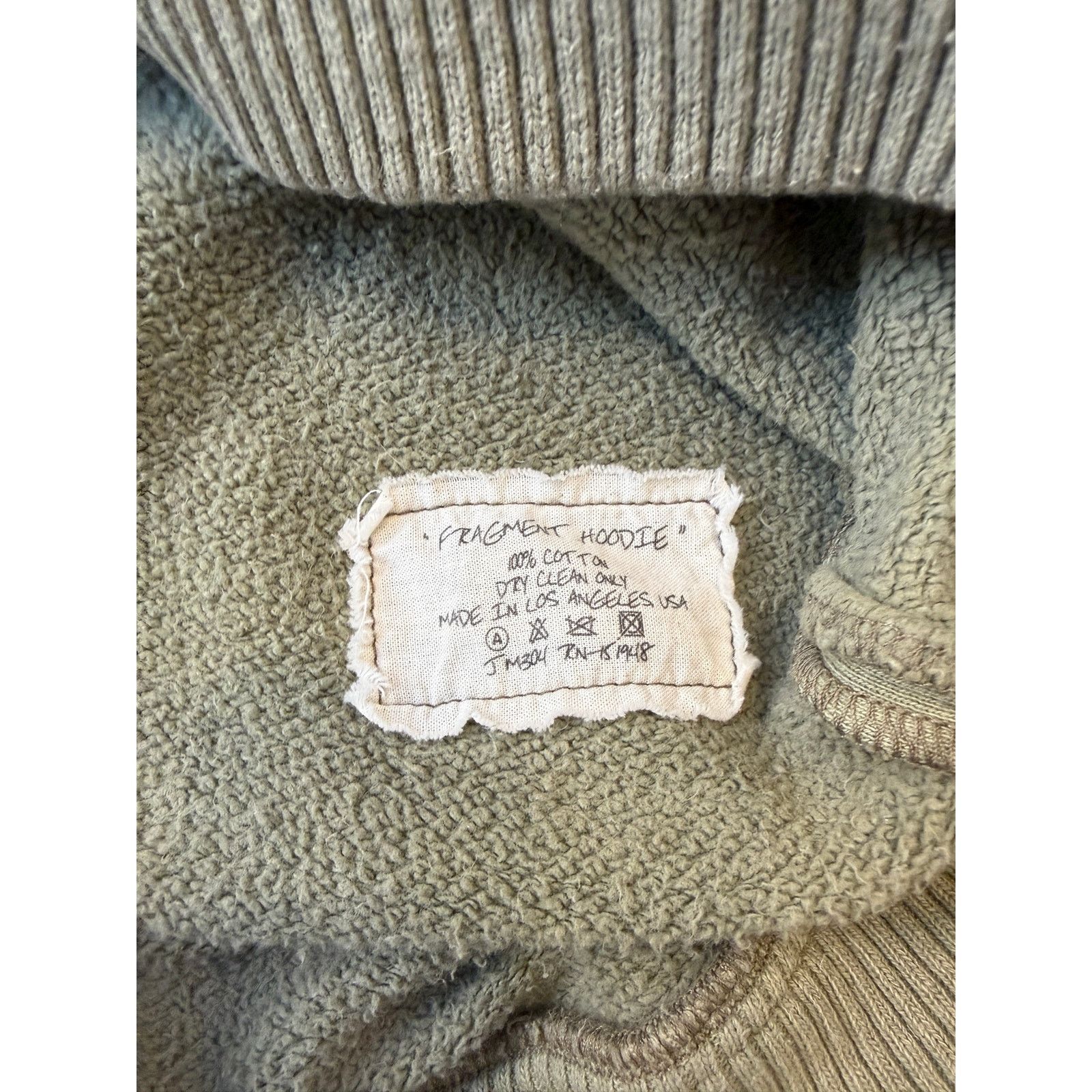 Greg Lauren Greg Lauren Army Fragment Hoodie Size US L / EU 52-54 / 3 - 6 Thumbnail