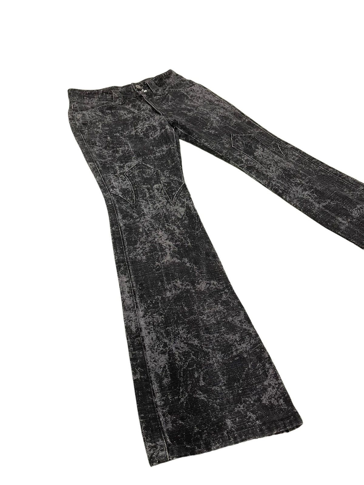 Japanese Brand Flare Jeans Fleur Custom Culture Japan Boot Cut 8🟦5 Size US 29 - 1 Thumbnail