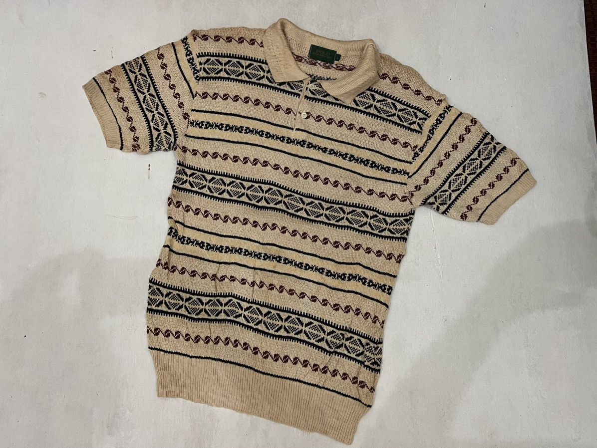Vintage Polo British Country Spirits Knit Size L / US 10 / IT 46 - 1 Thumbnail