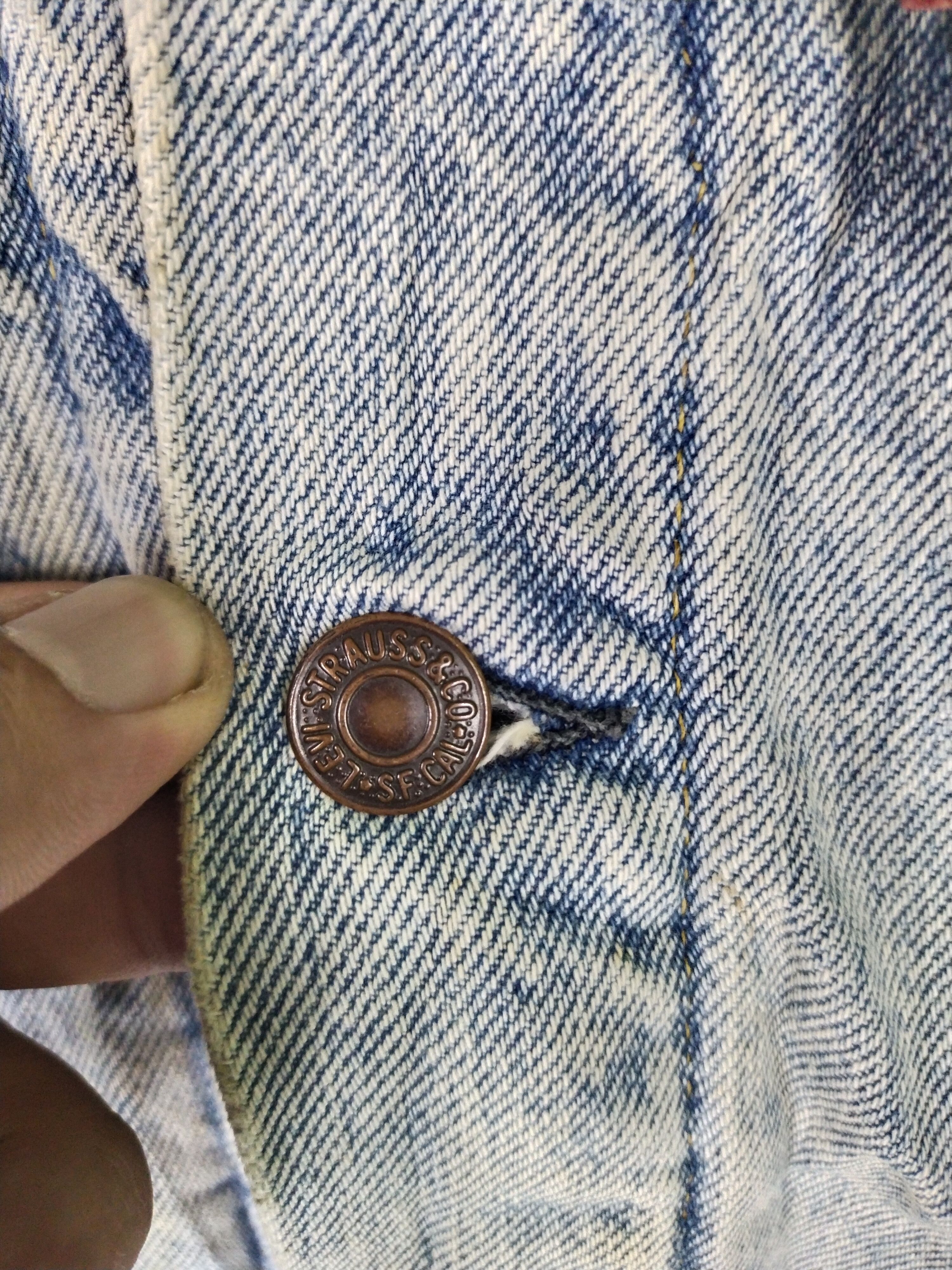 If Six Was Nine × Levi's × Levi's Vintage Clothing Rare Vintage Levi's Trucker Denim Jacket Size US M / EU 48-50 / 2 - 7 Thumbnail