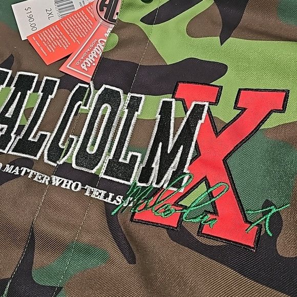 Other Malcolm‎ X Camo Work Jacket Size 2X NWT Size US XXL / EU 58 / 5 - 3 Thumbnail