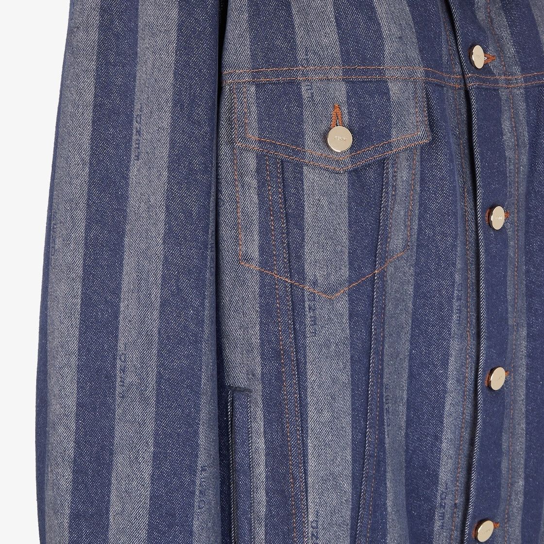 Fendi o1s1wg110825 Jacket in Nevy Blue Size XL / US 12-14 / IT 48-50 - 3 Thumbnail