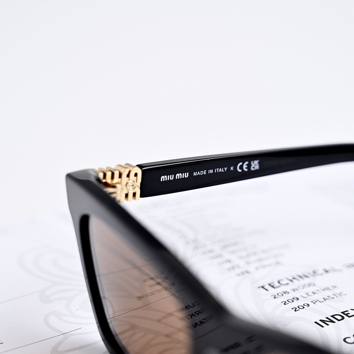 Miu Miu MIU MIU 0MU A05S SUNGLASSES Size ONE SIZE - 4 Thumbnail