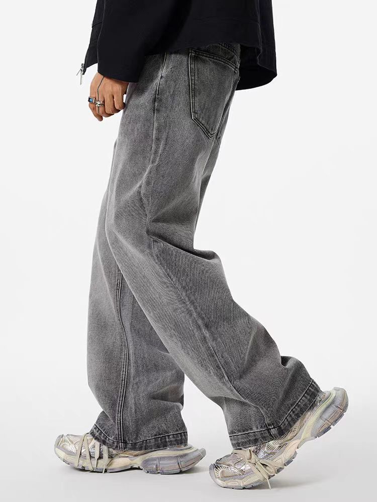 Jean × Vintage washed faded rock yuppie flared jeans Size US 34 / EU 50 - 5 Thumbnail
