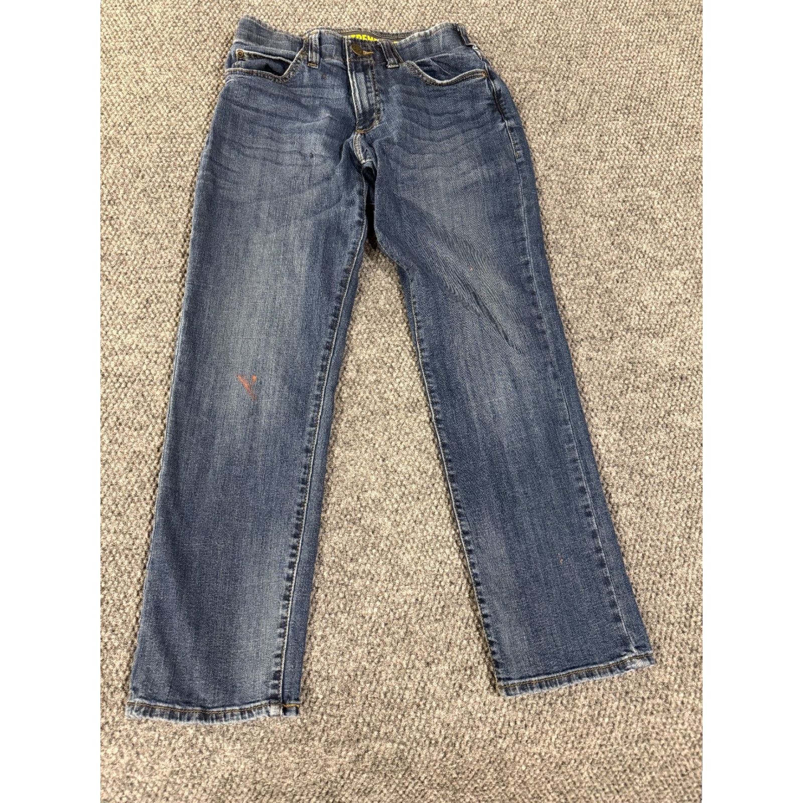 Lee Lee Extreme Motion Jeans Mens 28x28 Blue Straight Regular Fit Denim Cotton 5-Pocket Zipper Front Pocket Logo Vintage No Size US 28 / EU 44 - 2 Thumbnail
