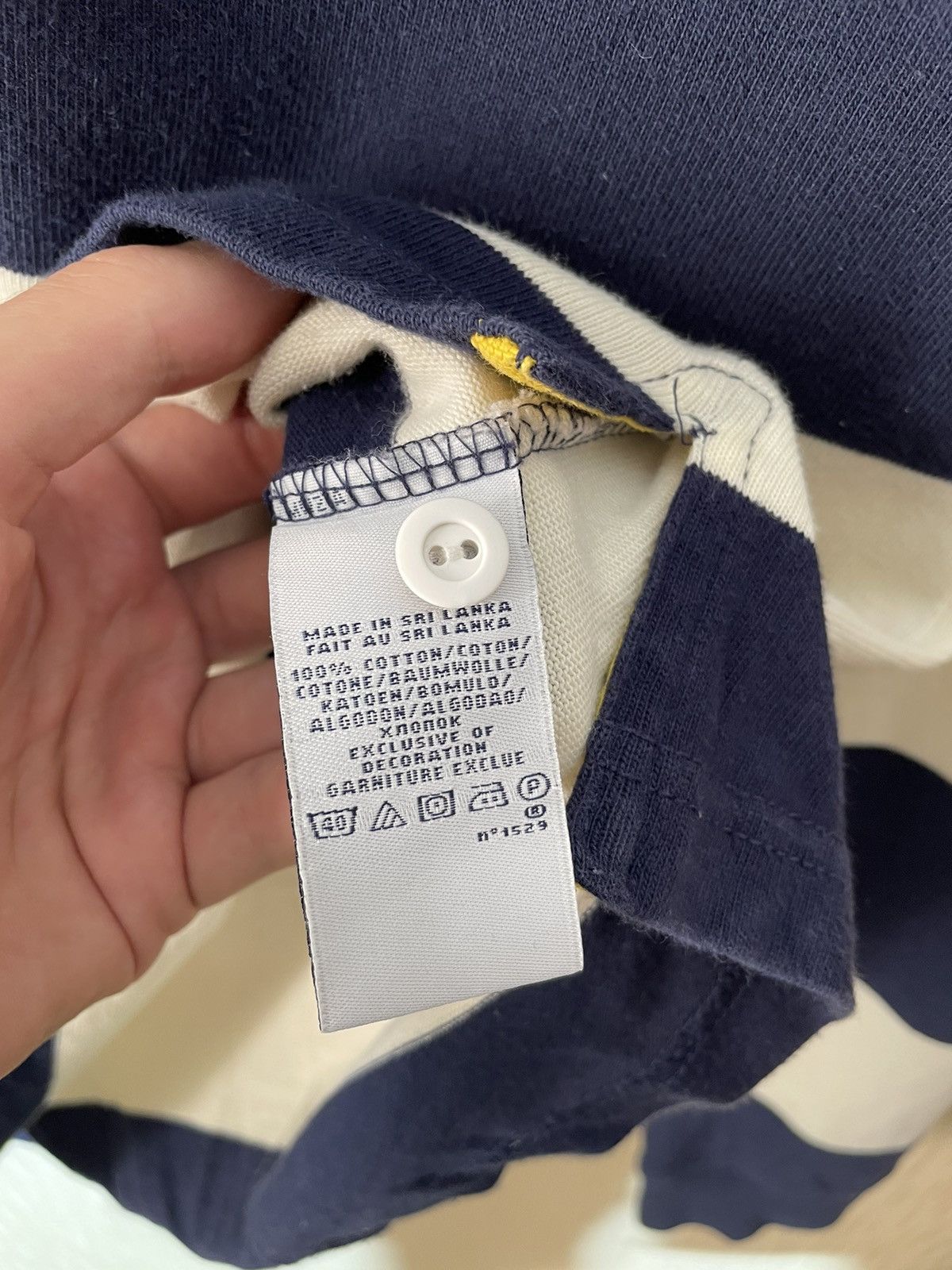Polo Ralph Lauren × Vintage Polo Ralph Lauren vintage rugby jersey 90s Size US M / EU 48-50 / 2 - 6 Thumbnail
