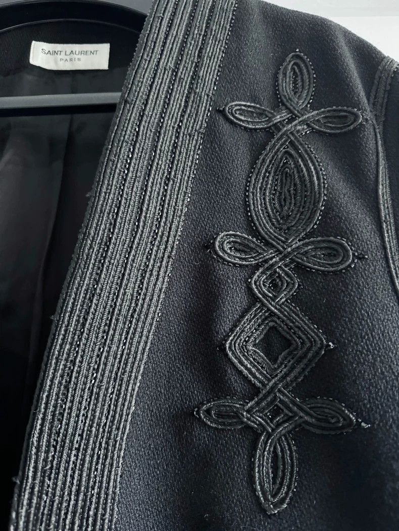 Saint Laurent Paris Saint Laurent Paris 19SS Embroidered Carved Jacket-2506 Size US M / EU 48-50 / 2 - 4 Thumbnail