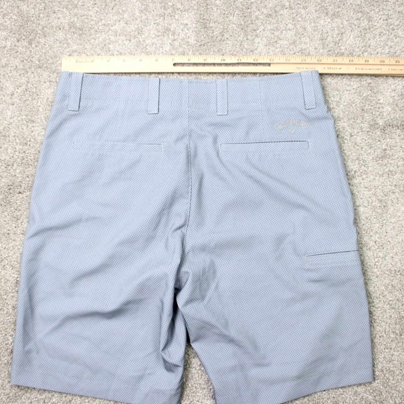 Callaway Callaway Golf Shorts Mens 32 Gray Geometric 9" Performance Stretch Athletic Short Size US 32 / EU 48 - 5 Thumbnail