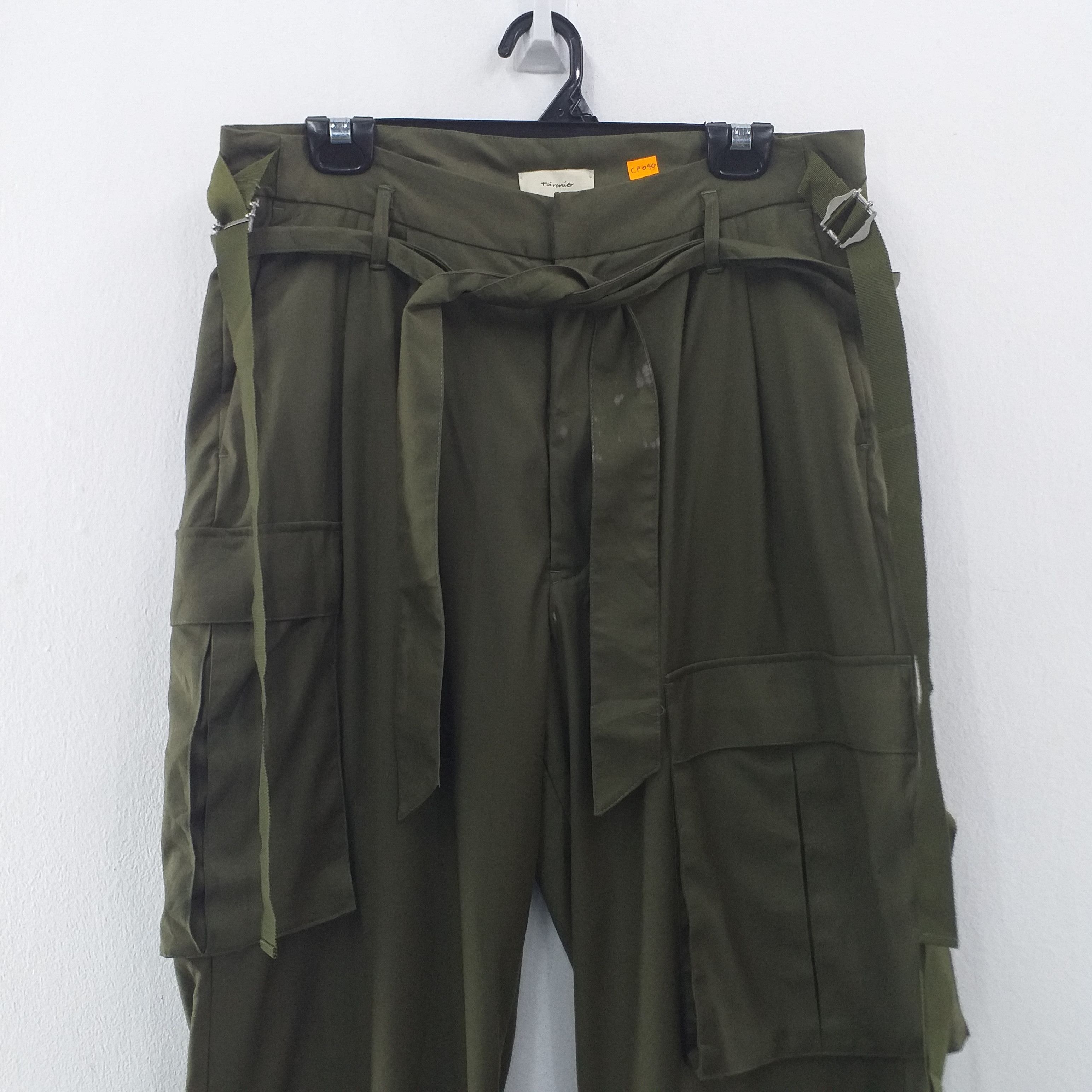 Japanese Brand Toironier Bondage Cargo Multiple Pockets-CP040 Size US 33 - 3 Thumbnail