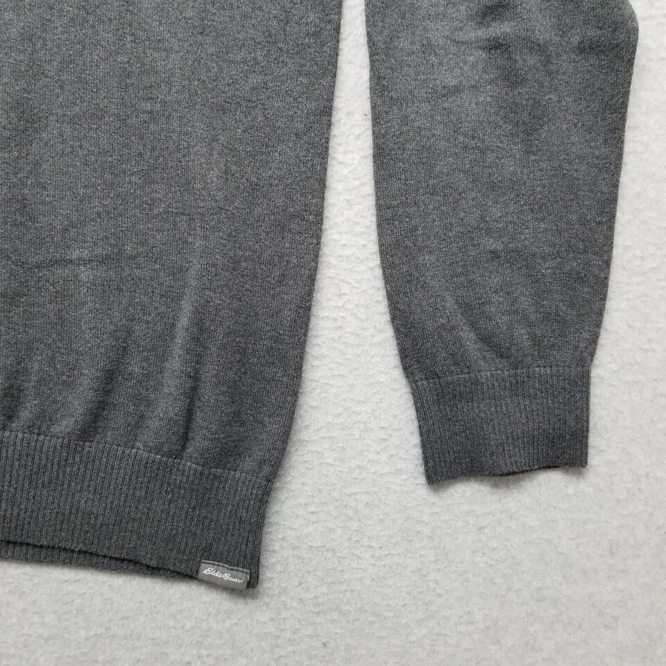 Eddie Bauer Eddie Bower Sweater Men Large Pullover Mock Neck Zip Size US L / EU 52-54 / 3 - 9 Thumbnail