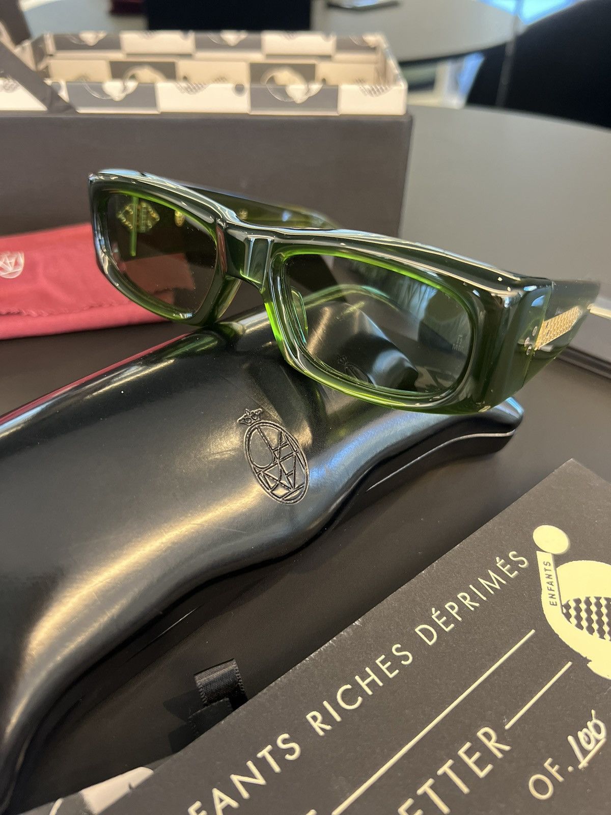 Enfants Riches Deprimes × Jacques Marie Mage Enfant Riches Deprimes The Upsetter Sunglasses Size ONE SIZE - 13 Thumbnail