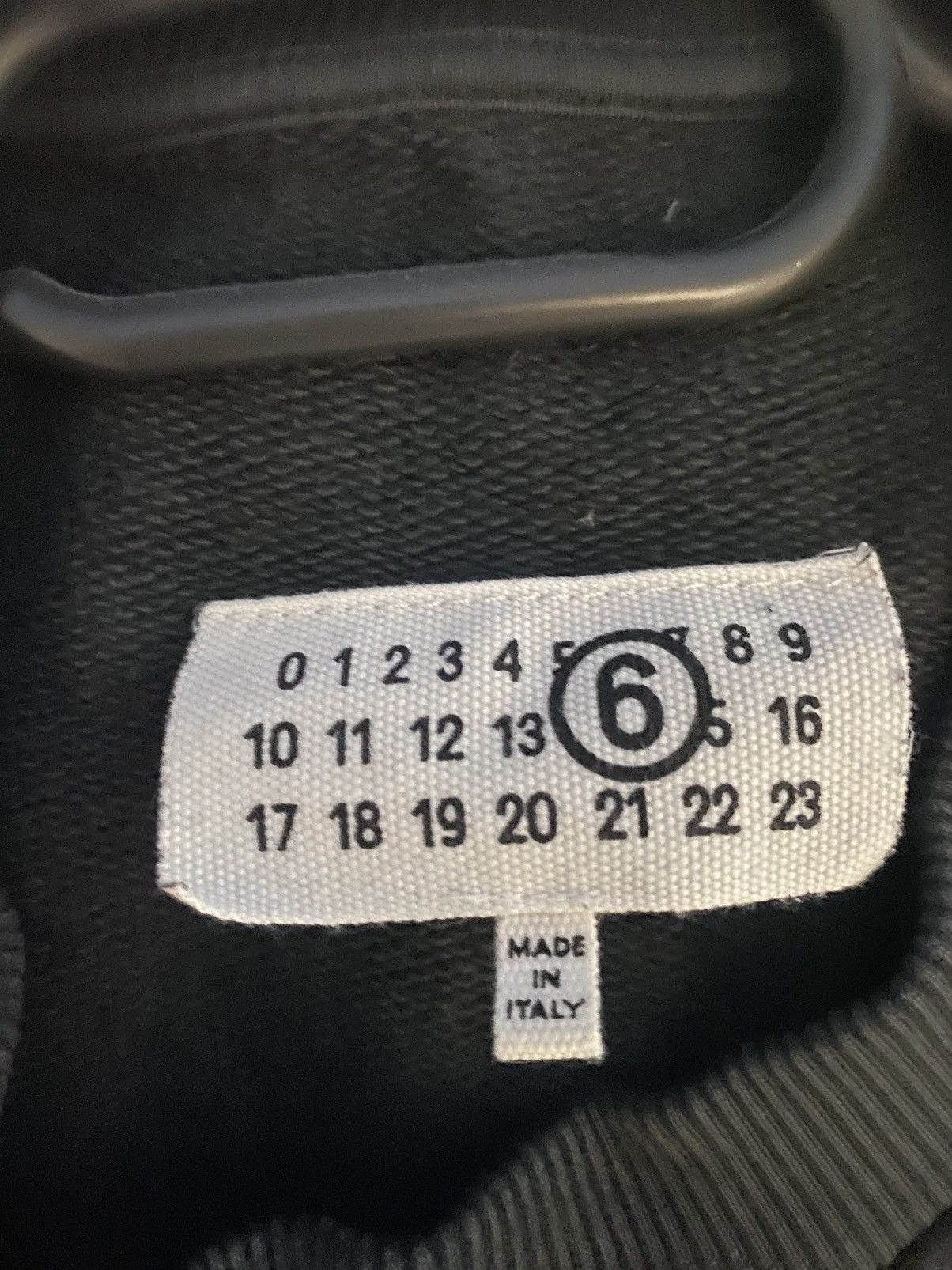 Maison Margiela MARGIELA mm6 numeric sweatshirt Size US M / EU 48-50 / 2 - 4 Thumbnail