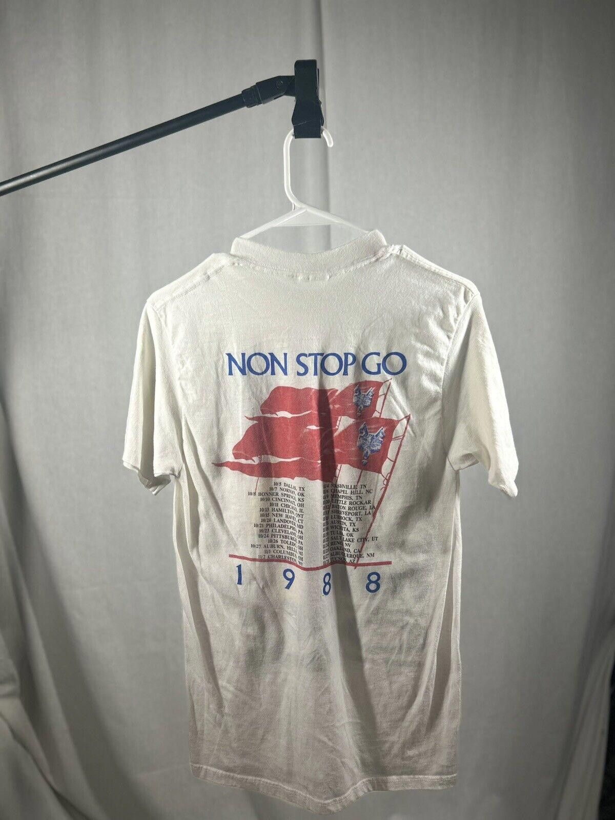 Designer VTG 1988 Robert Plant Tall Cool One Non Stop Go Tour T-Shirt Size US L / EU 52-54 / 3 - 2 Thumbnail