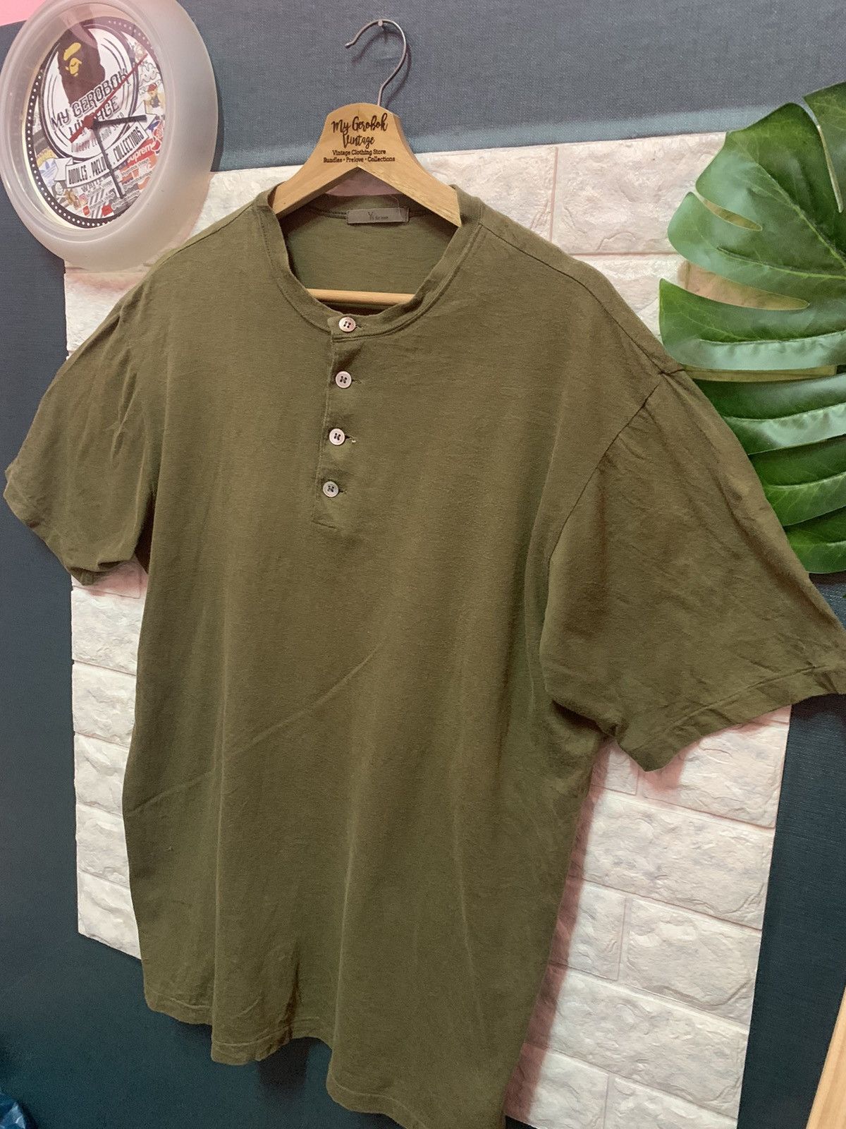 Japanese Brand × Yohji Yamamoto VINTAGE !! Shirt YOHJI YAMAMOTO Size US L / EU 52-54 / 3 - 2 Thumbnail