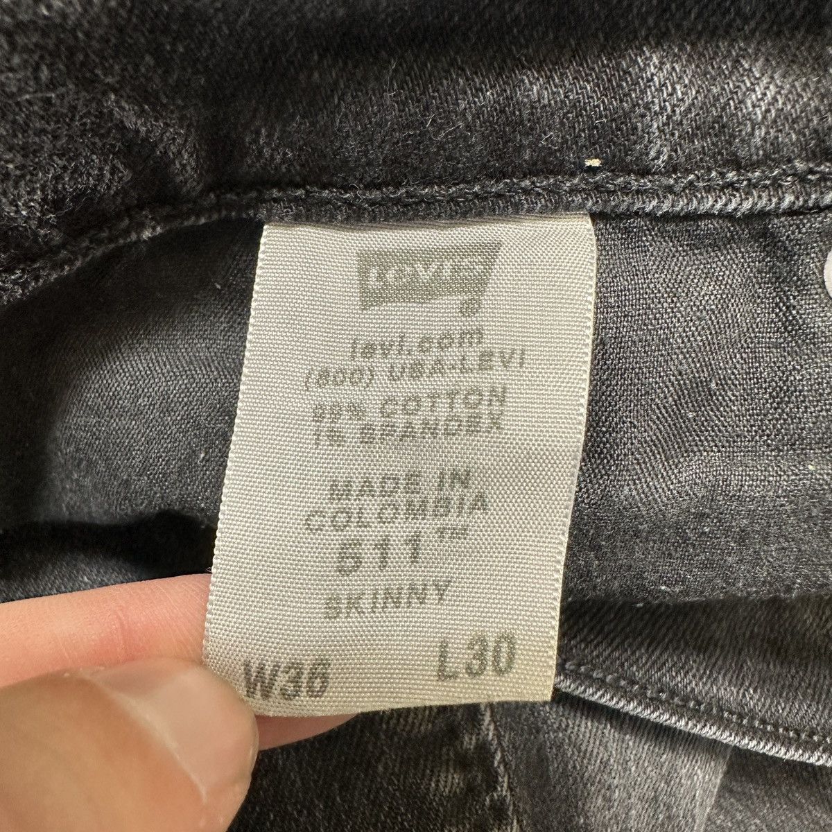 Levi's Levi’s 511 skinny jean shorts Size US 36 / EU 52 - 5 Thumbnail