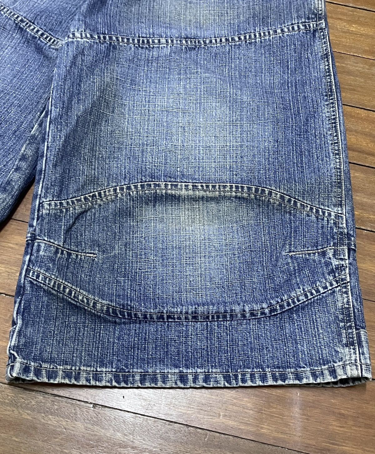 Think Skateboards × Vintage Rare Vintage Thinks Skateboarding Jorts Baggy Jeans 1990s Size US 38 / EU 54 - 6 Thumbnail