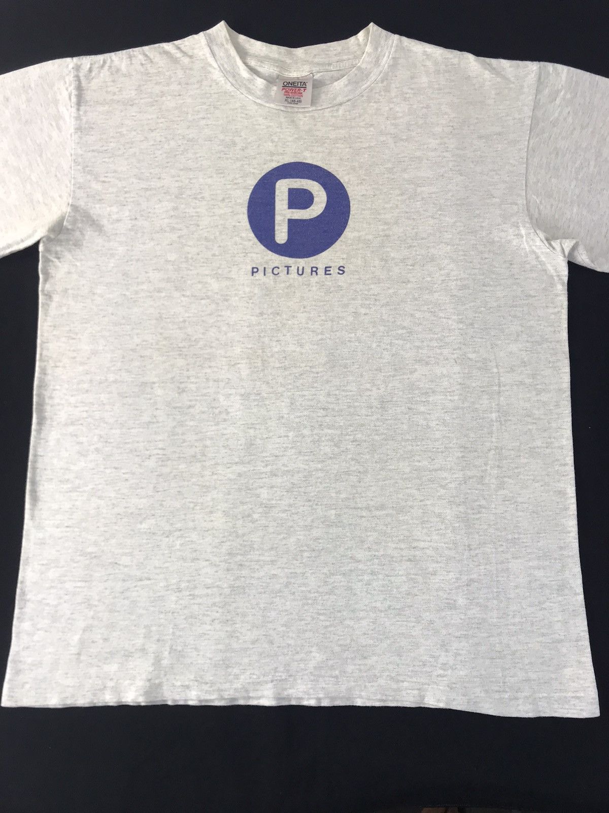 Designer 90s Oneita Power T Picture Big Logo Printed Tee Size US L / EU 52-54 / 3 - 3 Thumbnail