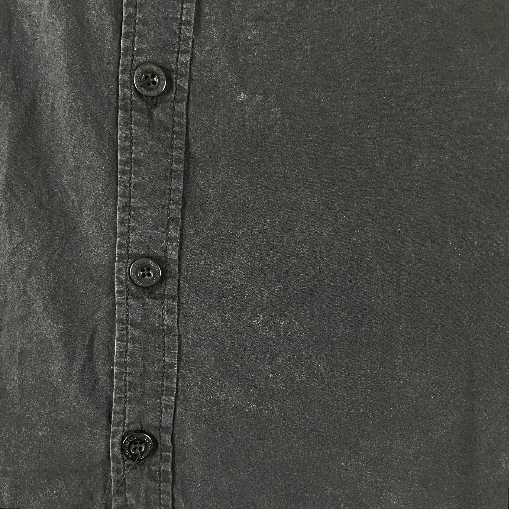 Vintage VINTAGE Garment Standard Issue Arsenal 43 Stand Strong Button-Up Shirt Men 2XL Black Short Sleeve Mens Size US XXL / EU 58 / 5 - 3 Thumbnail