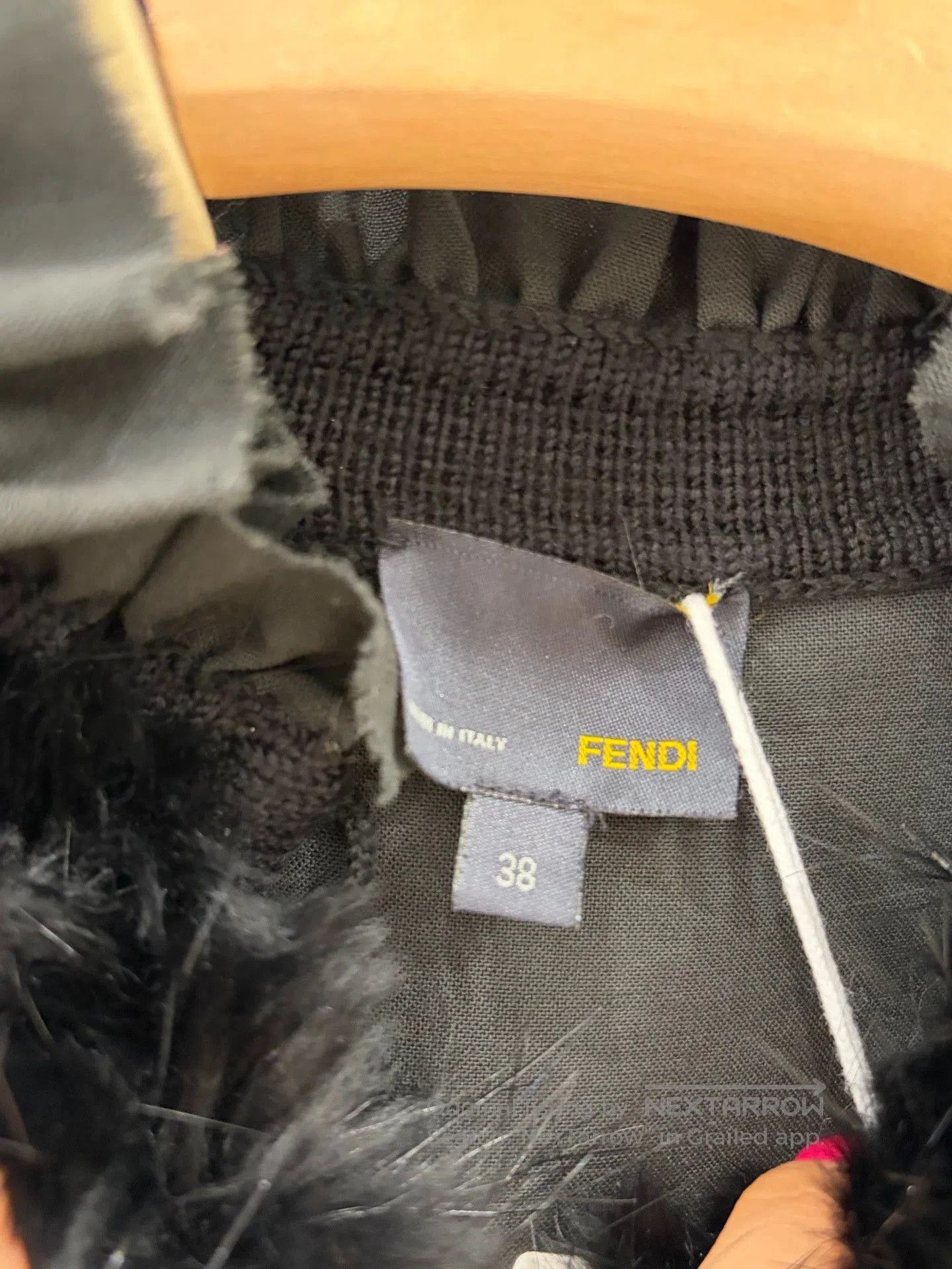 Fendi Fendi Wool Mink Trim Short Cape. Size US S / EU 44-46 / 1 - 5 Thumbnail